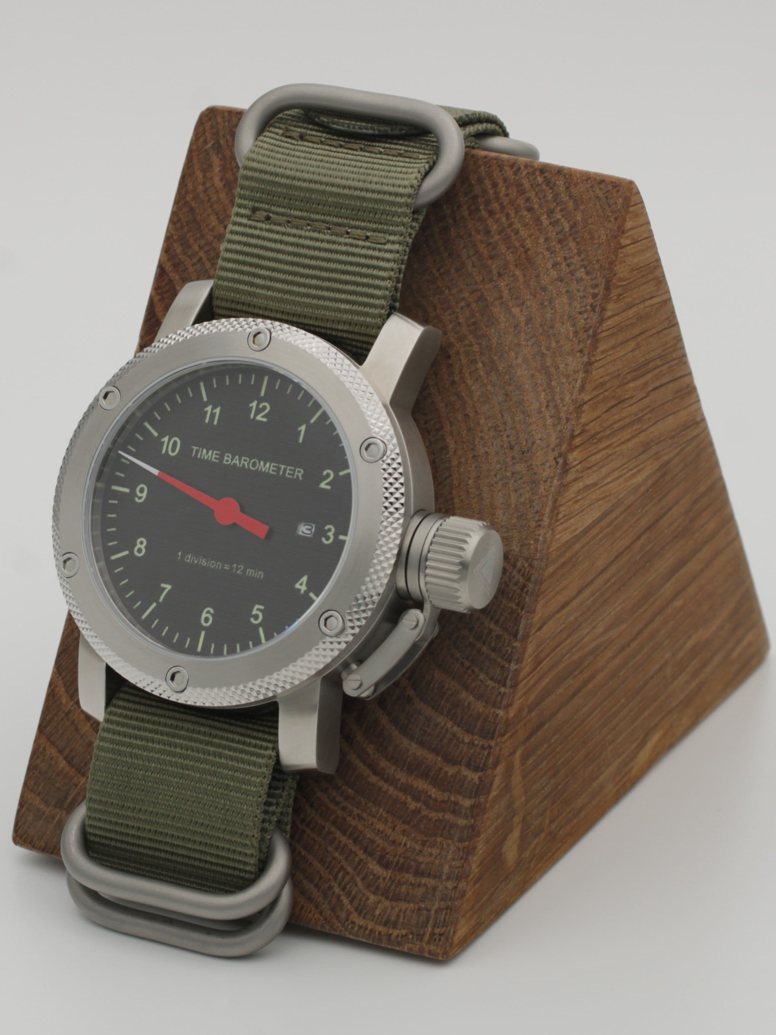 Часы Time Barometer однострелочные механические с автоподзаводом (Miyota 8215) 05.1177.21