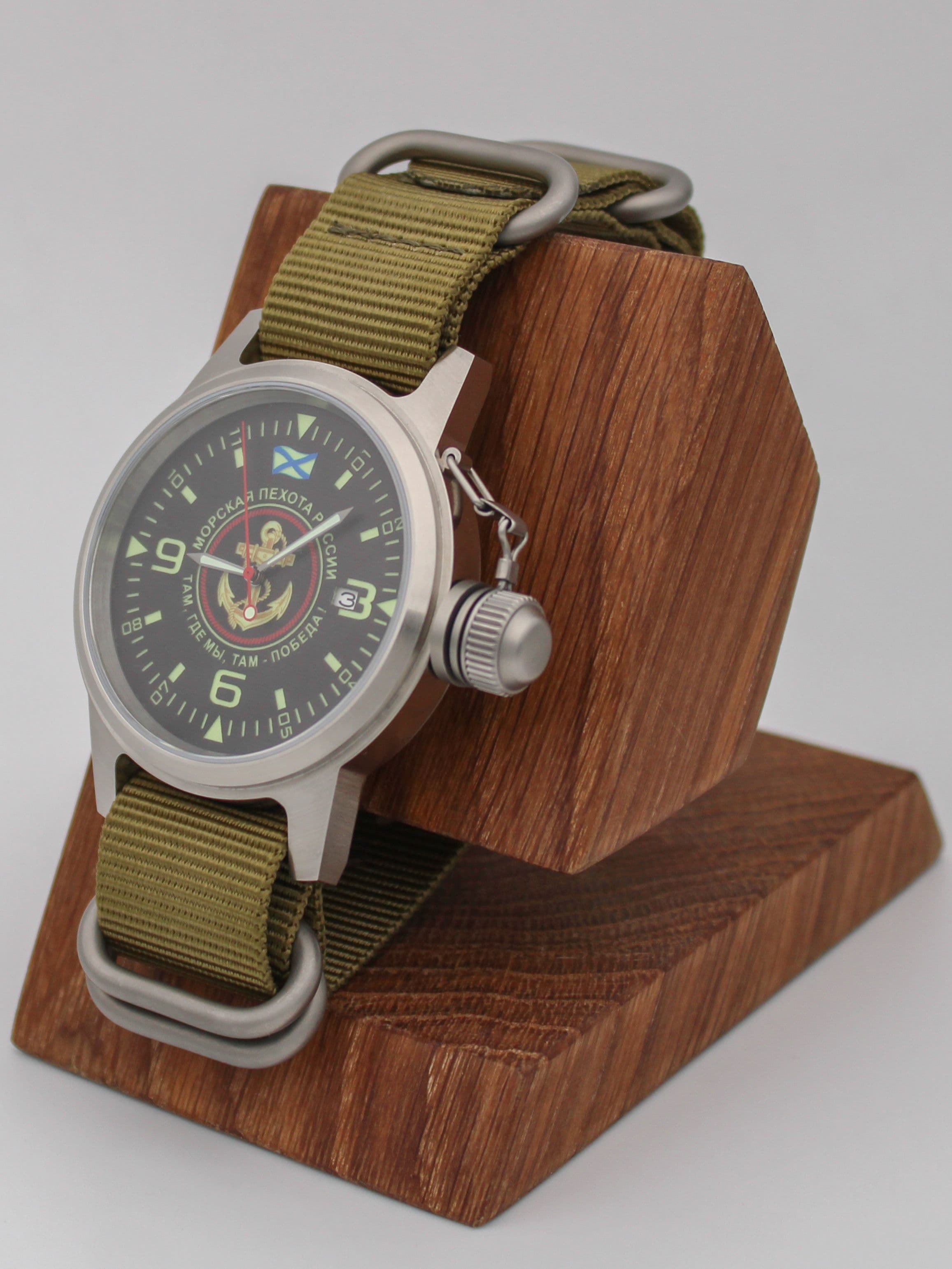 Часы Морская пехота механические с автоподзаводом (Seiko NH35A) 45.167.21