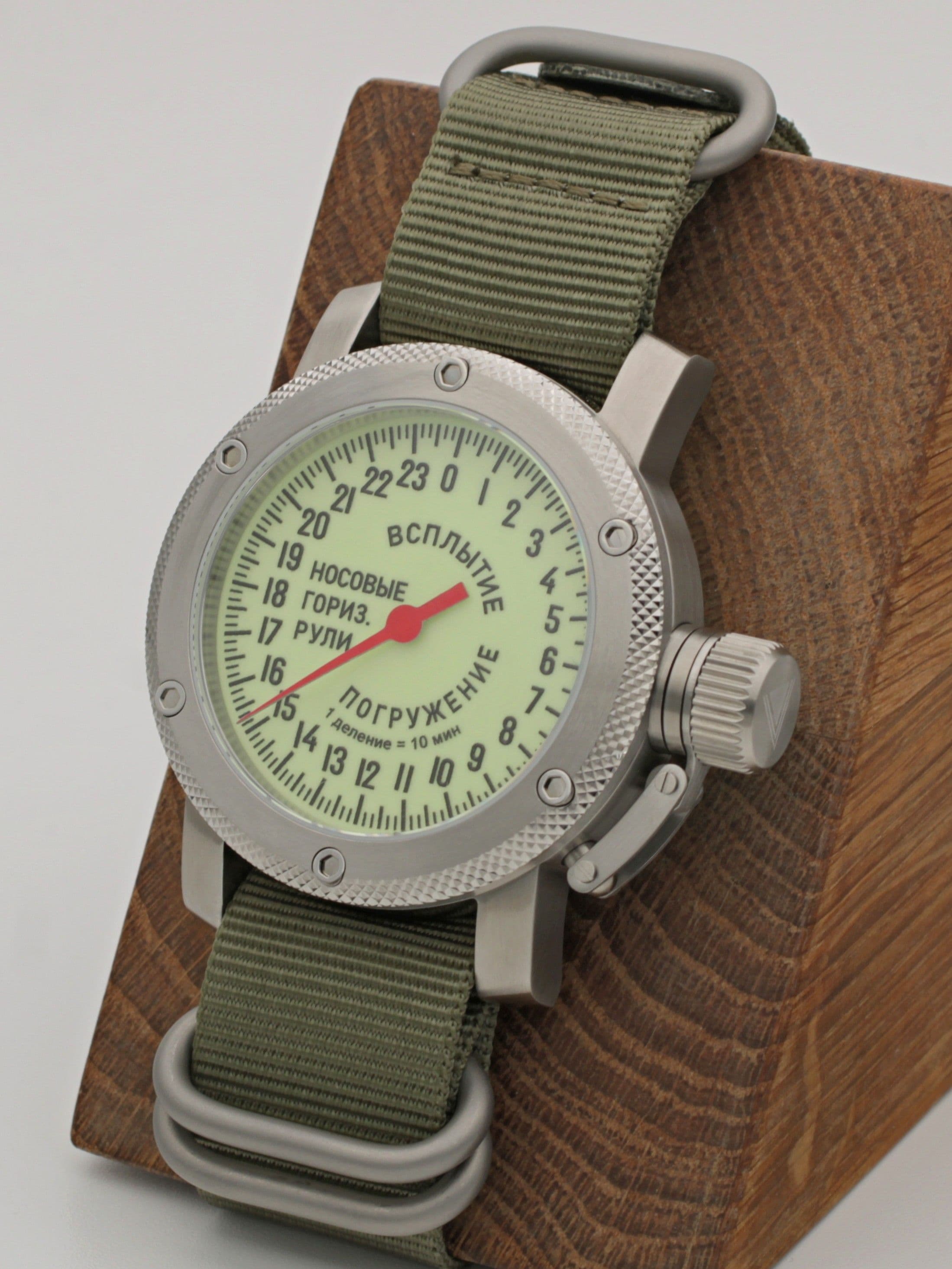 Часы Погружение / Всплытие однострелочные механические с автоподзаводом (Восток 2431) 01.181.21