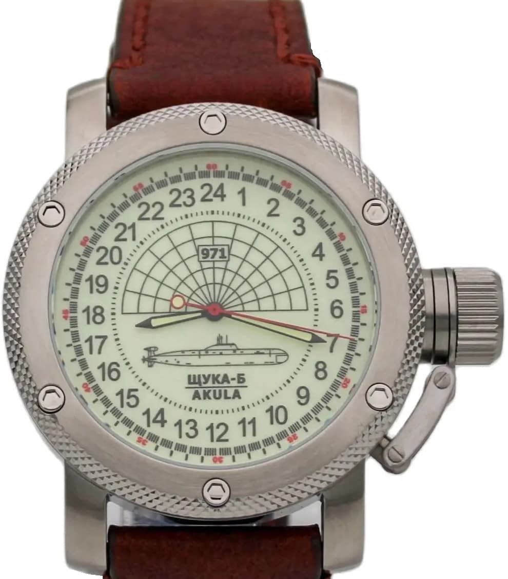 Часы 971 Щука-Б (Акула), механизм Восток 2415.01