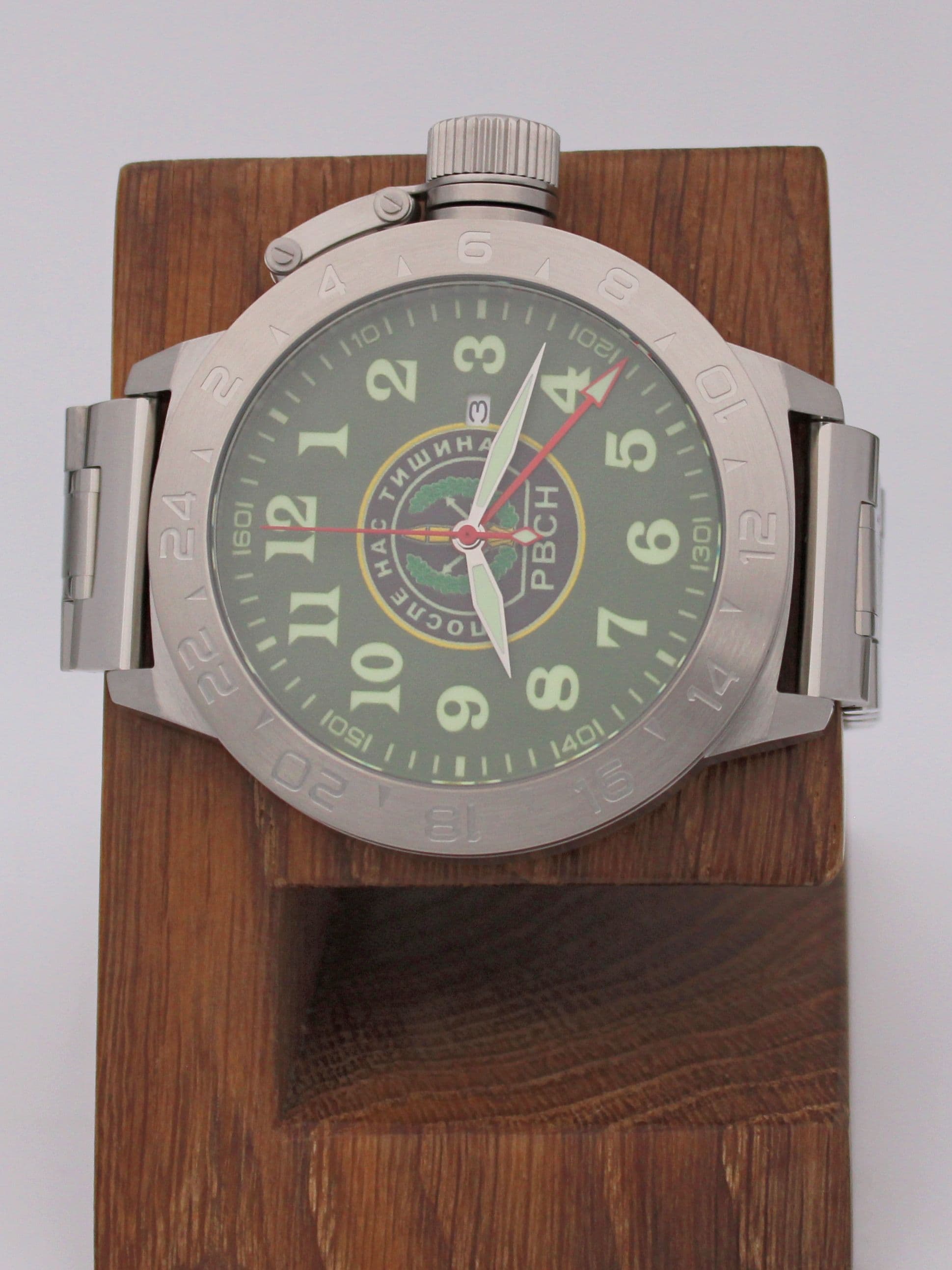 Часы РВСН механические с автоподзаводом (Seiko NH34A) 52.309.2