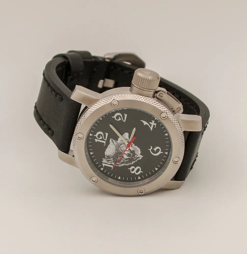 Часы Волк 300,01 механические, механизм Ракета 2609НА