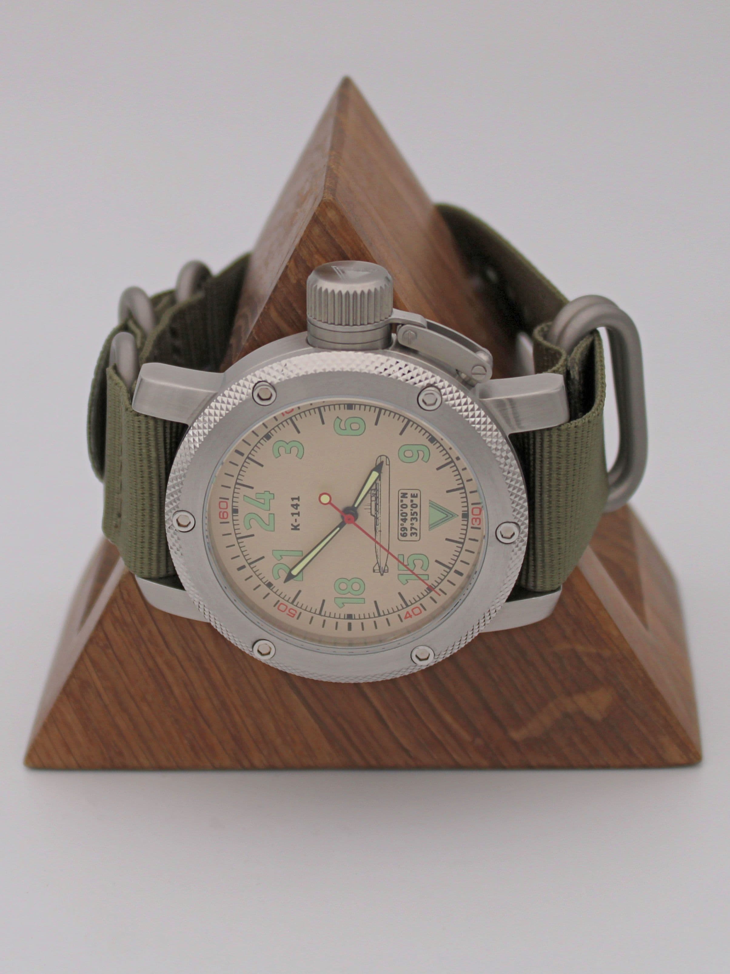 Часы К-141 / Курск (Oscar-II) механические с автоподзаводом (Восток 2431) 01.087.21