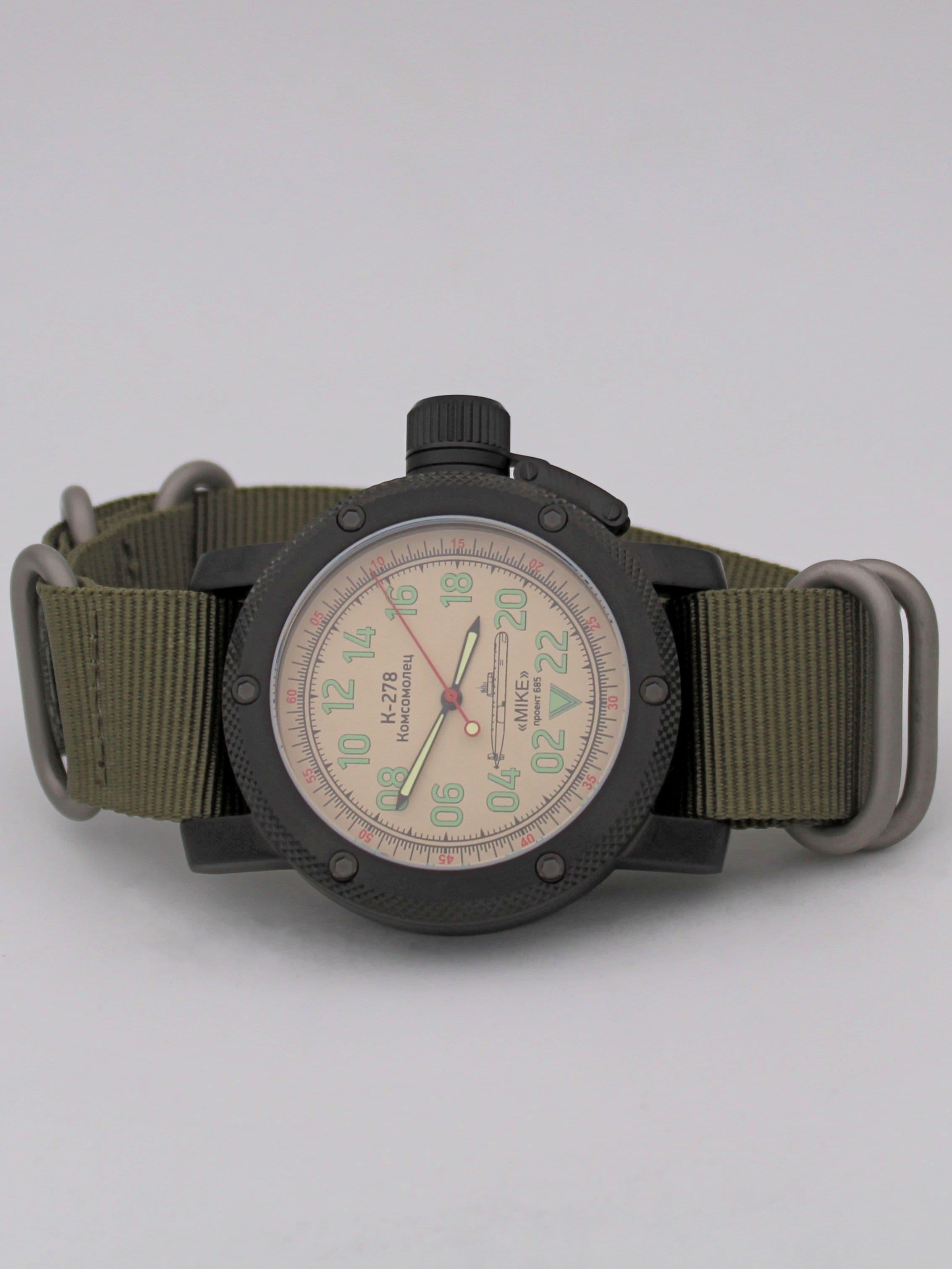 Часы К-278 / Комсомолец (Mike) механические с автоподзаводом (Восток 2431) 101.042.21