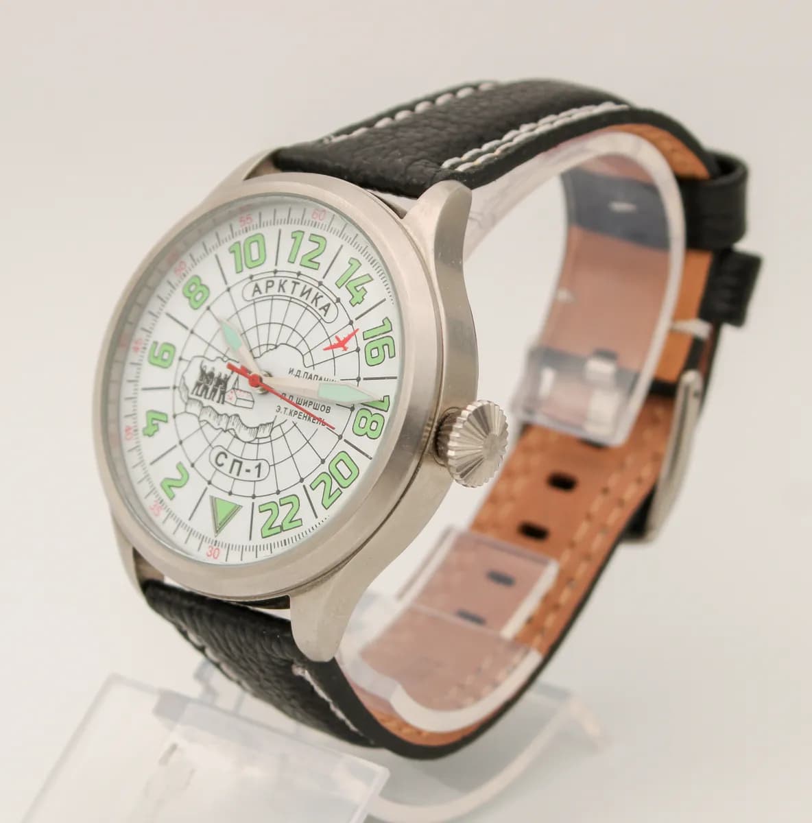 Часы наручные Полярные, механические Арктика "Северный Полюс-1", 11.223.011 ,  механизм Восток 2423