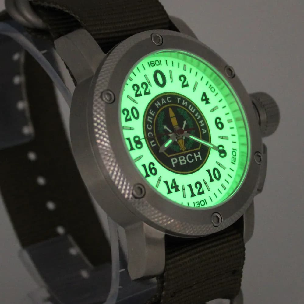Часы наручные РВСН механические 160.21, Механизм Ракета 2623 