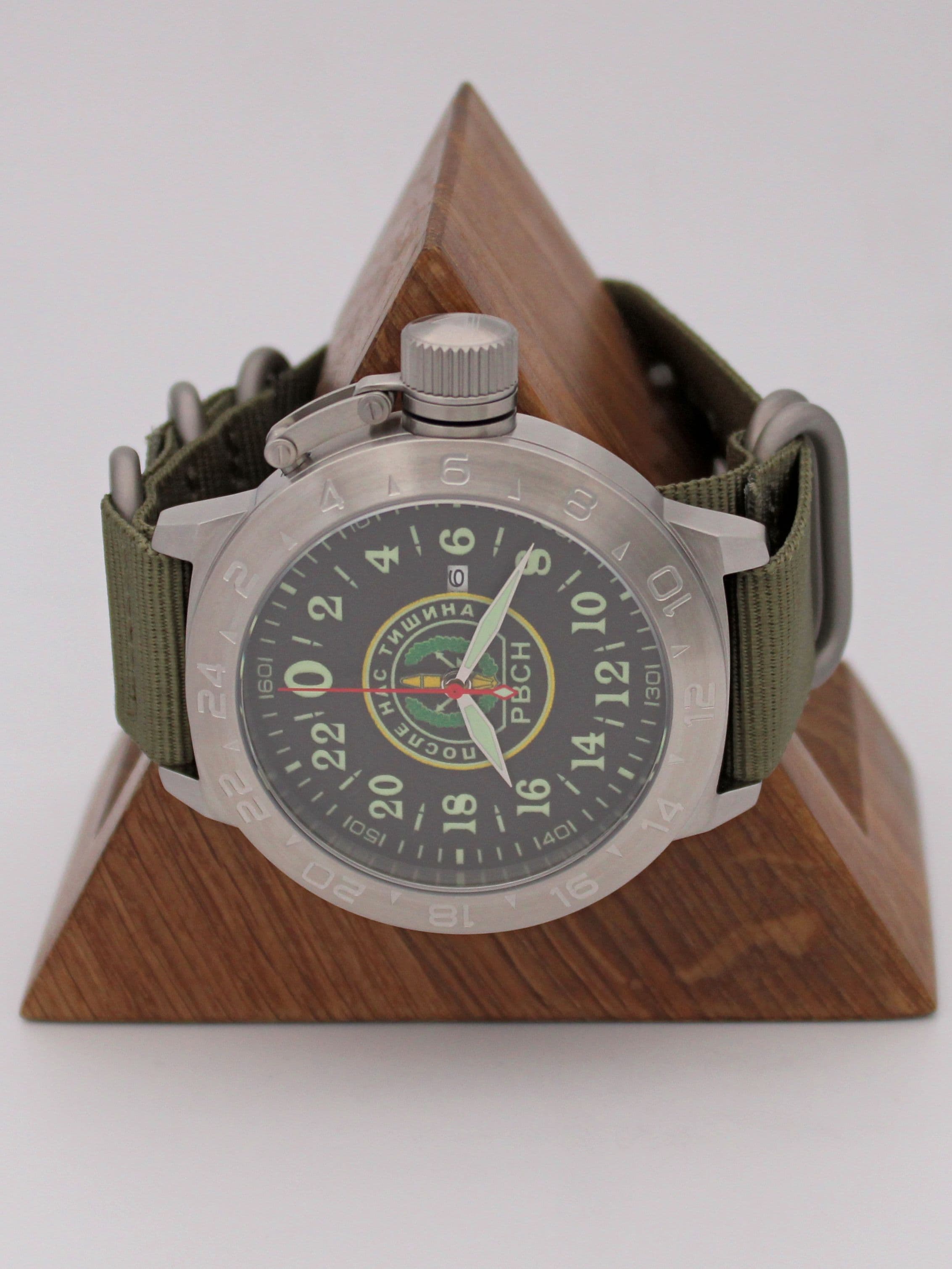 Часы РВСН механические с автоподзаводом (Seiko NH34A) 52.161.21