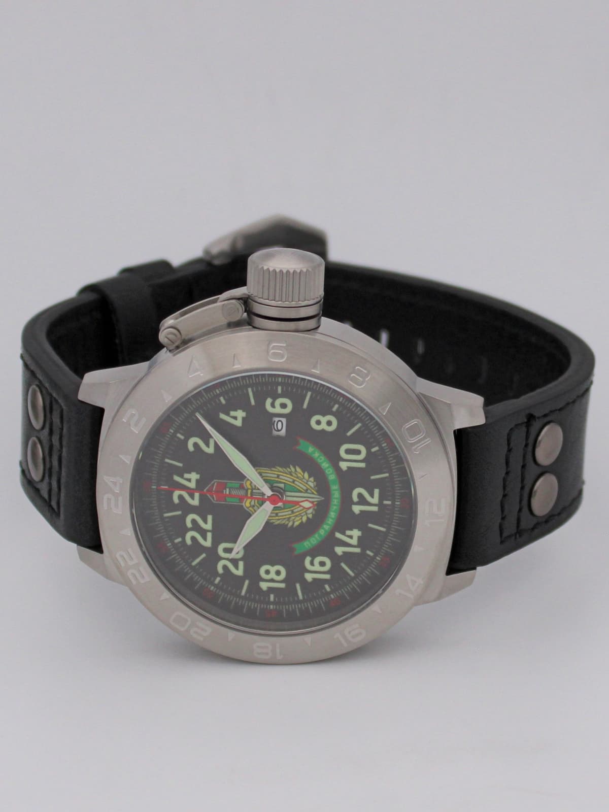 Часы Погранвойска механические с автоподзаводом (Seiko NH34A) 52.174.01