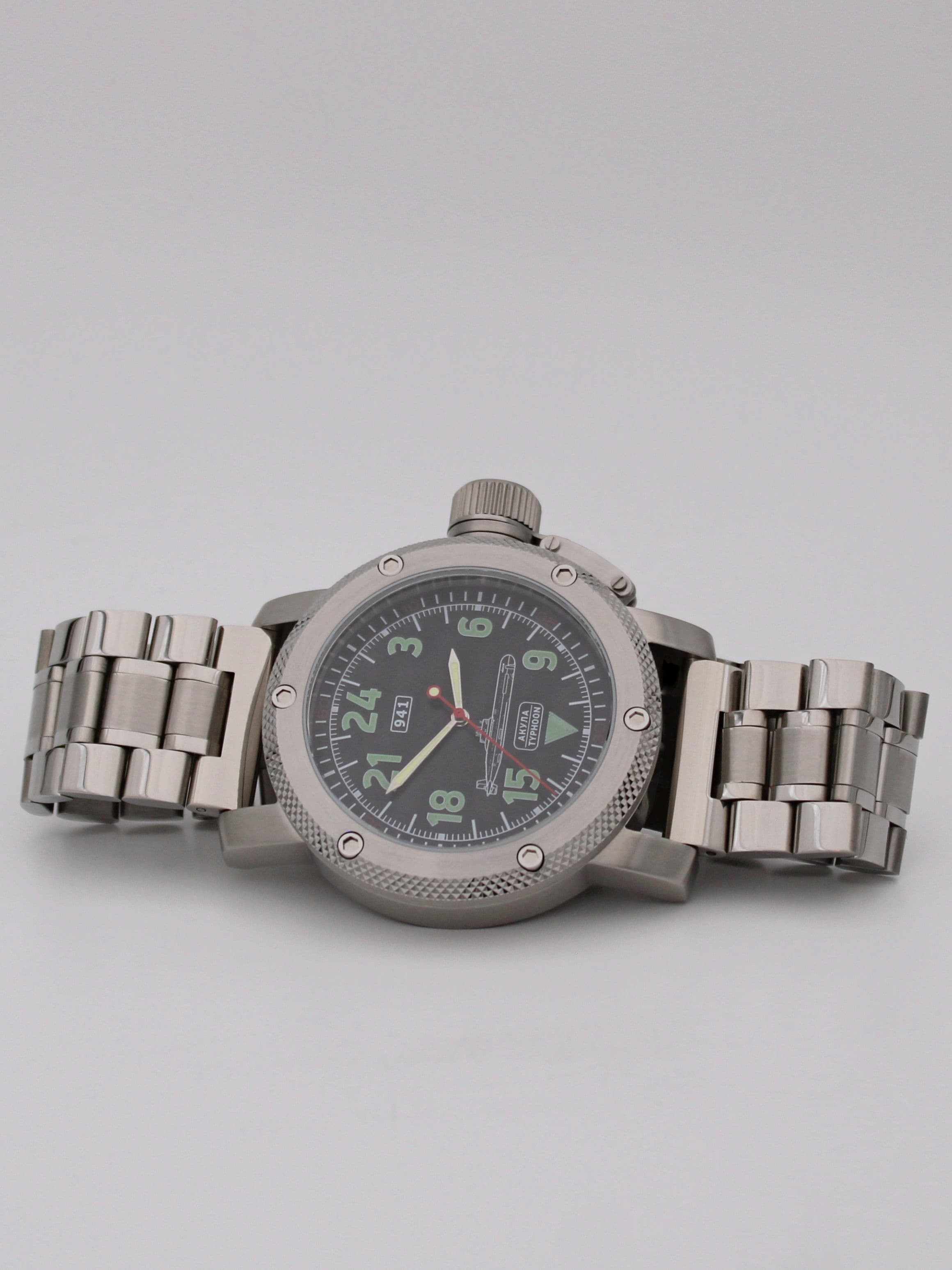 Часы 941 / Акула (Typhoon) механические с автоподзаводом (Восток 2431) 01.054.2