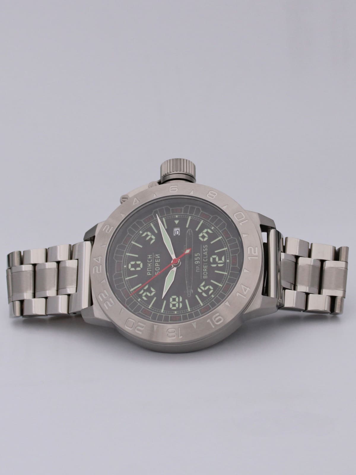 Часы РПКСН 955 Борей (Borei class) механические с автоподзаводом (Seiko NH34A) 52.191.2