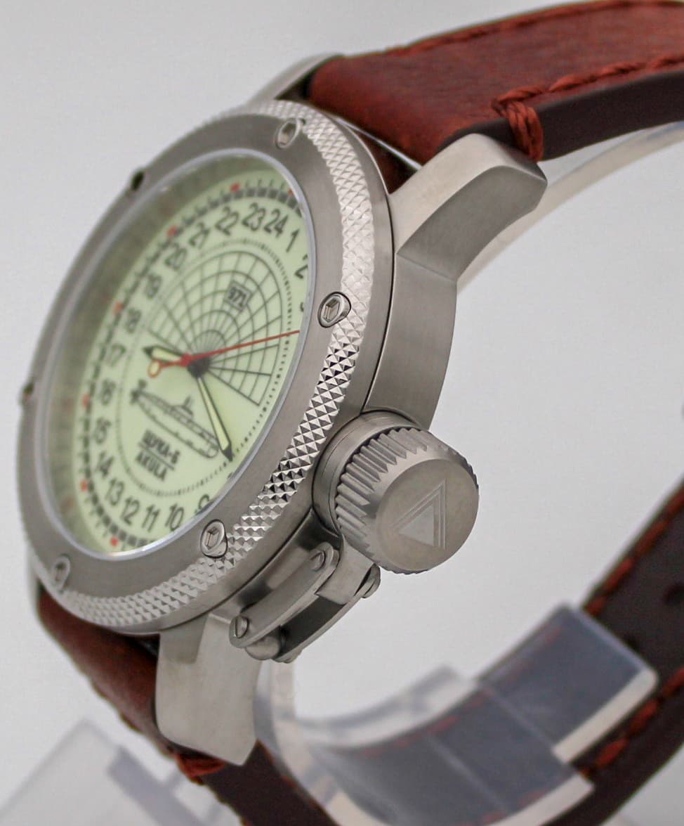 Часы 971 Щука-Б (Акула), механизм Восток 2415.01