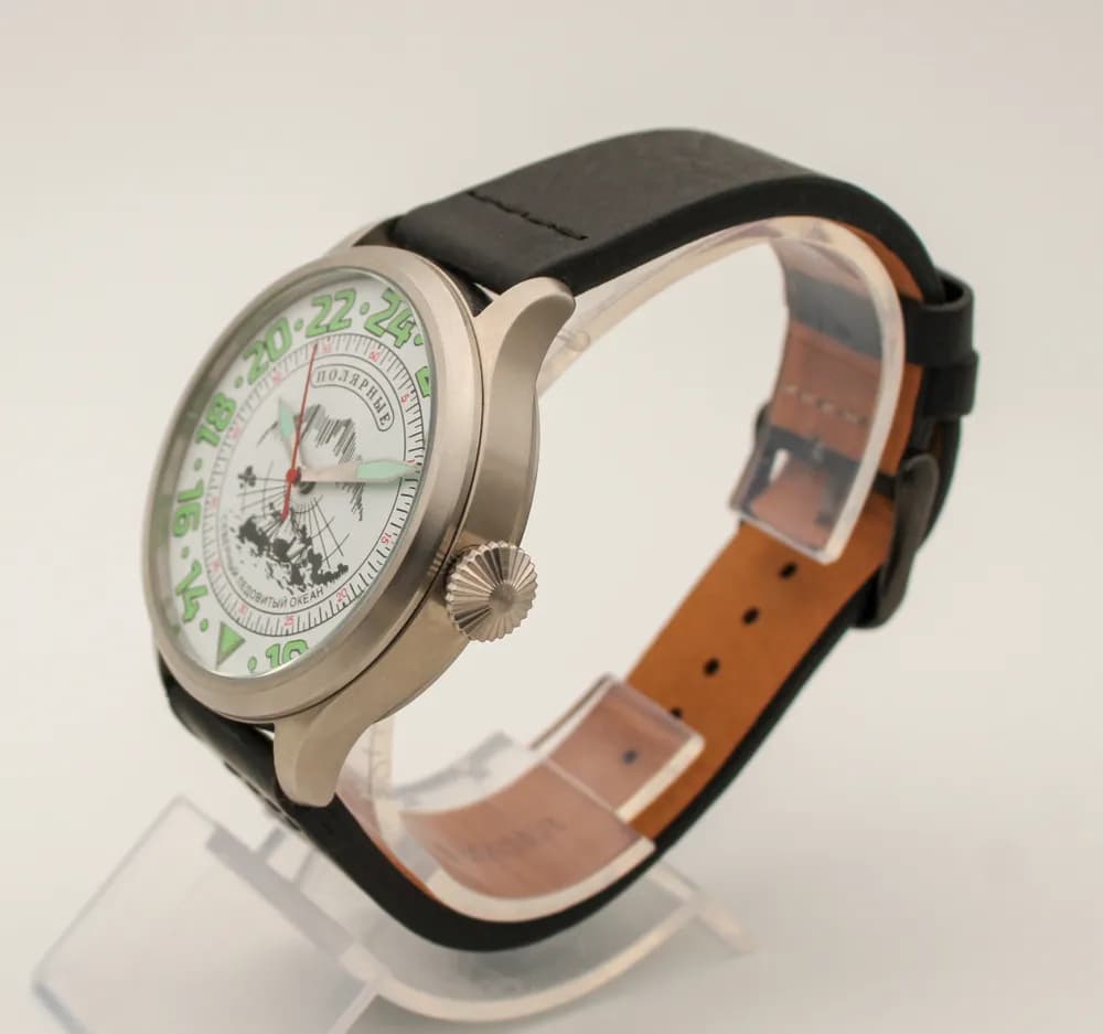 Часы Полярные "Северный Ледовитый океан" 11.226.01 механические, механизм Восток 2423 