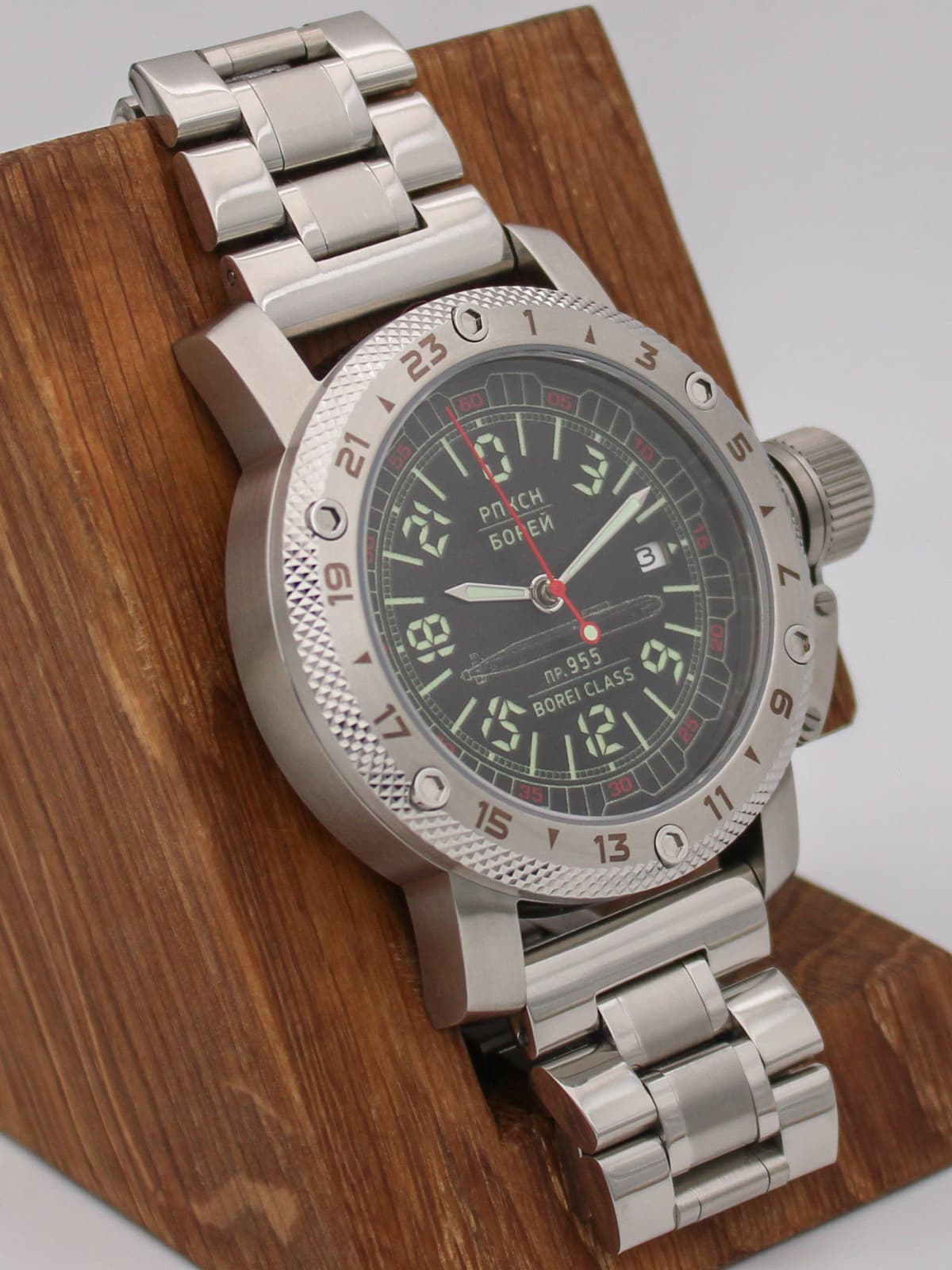 Часы РПКСН 955 Борей (Borei class) кварцевые (Ronda 515.24H) Q47.191.2