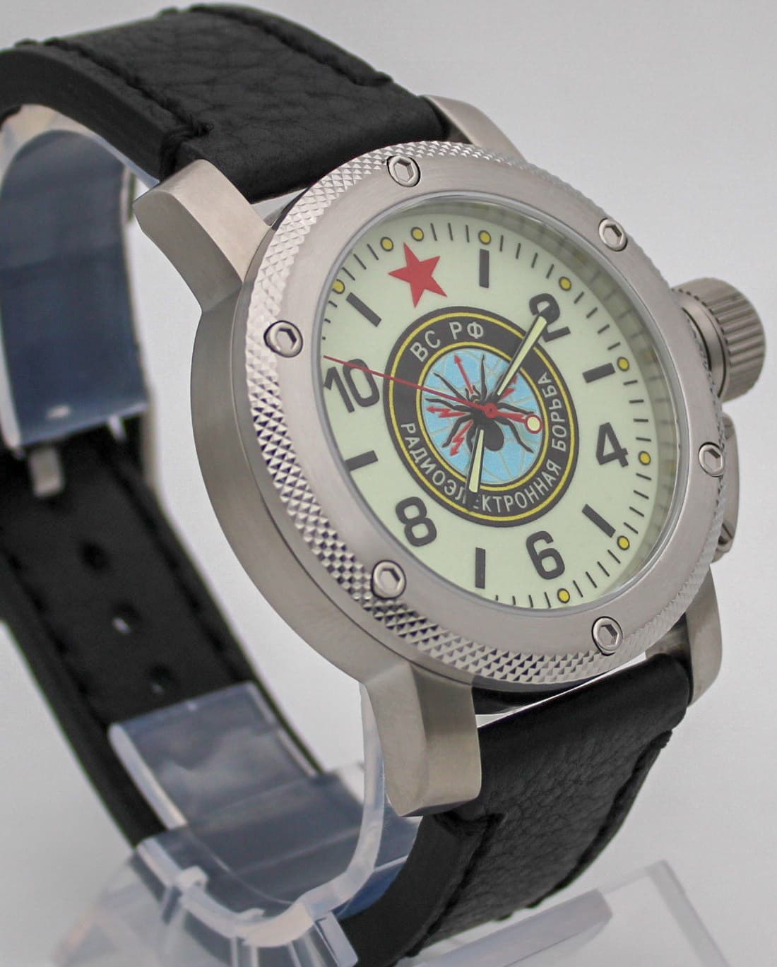 Часы РЭБ / ВС РФ Радиоэлектронная борьба, механизм Восток 2415.01