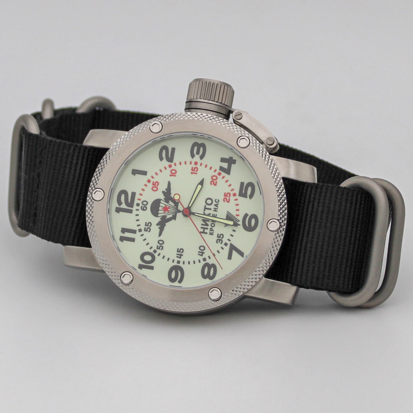 Часы  ВДВ  КУПОЛ, механизм Ракета 2609