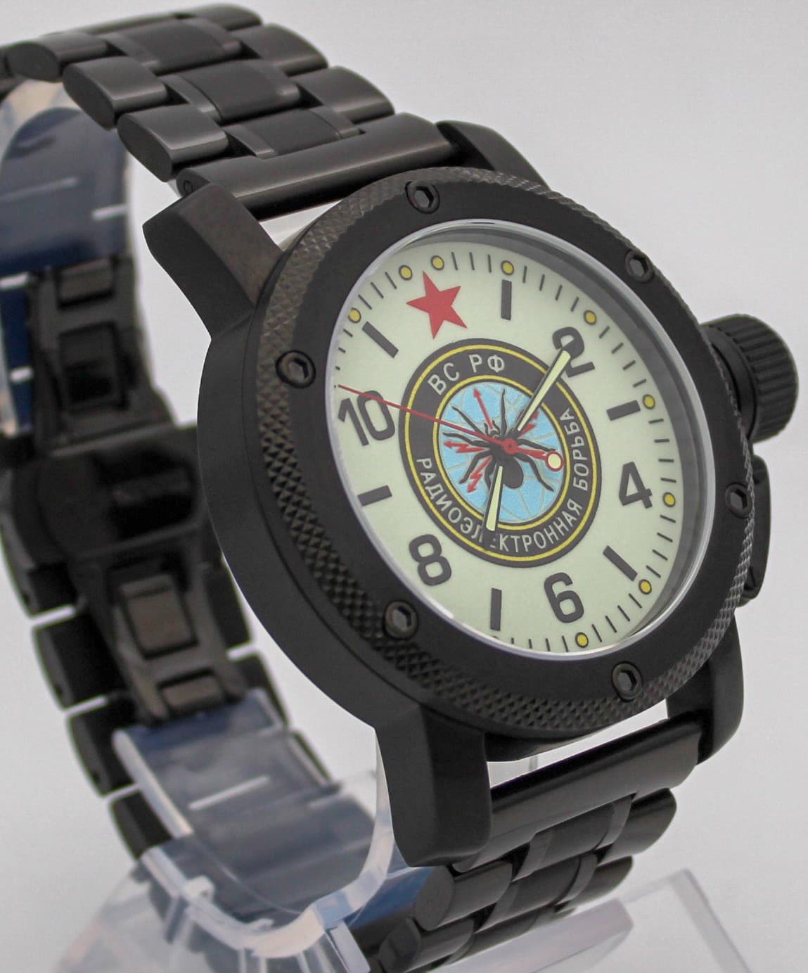 Часы РЭБ / ВС РФ Радиоэлектронная борьба, механизм Восток 2415.01