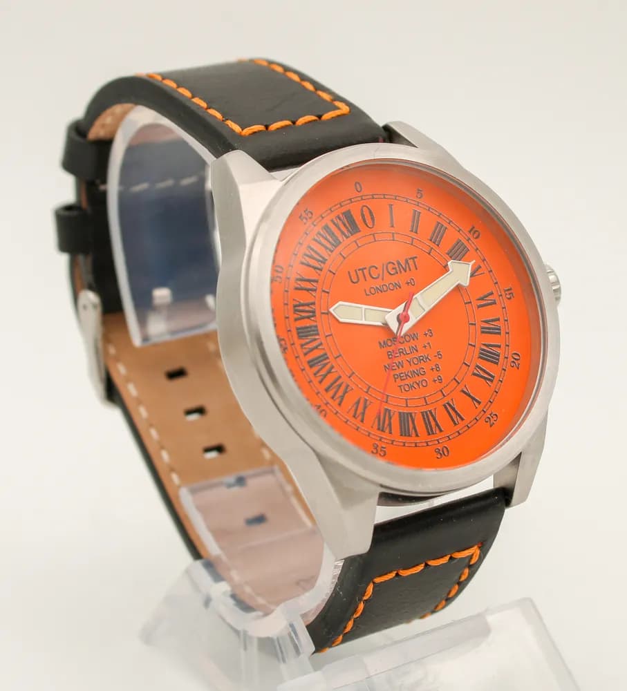 Часы UTC / GMT 21.234.015 механические, механизм Ракета 2623Н