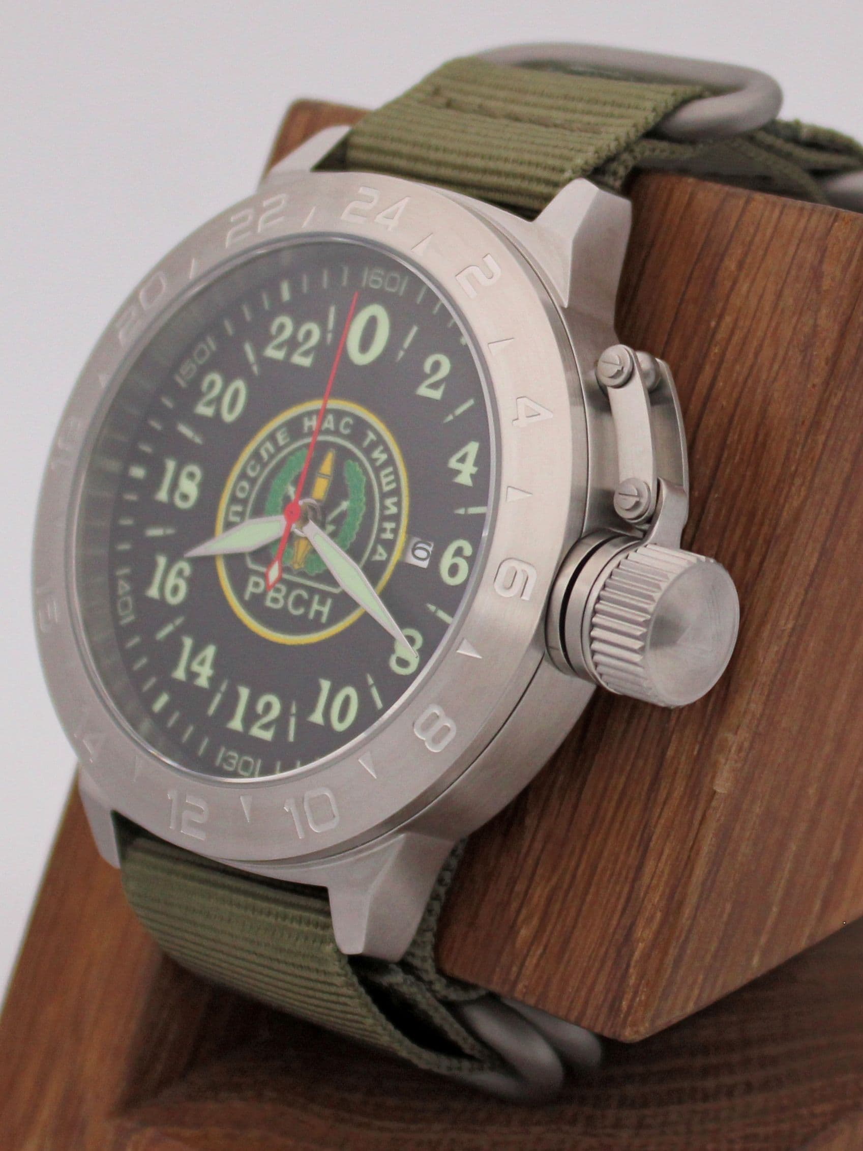 Часы РВСН механические с автоподзаводом (Seiko NH34A) 52.161.21