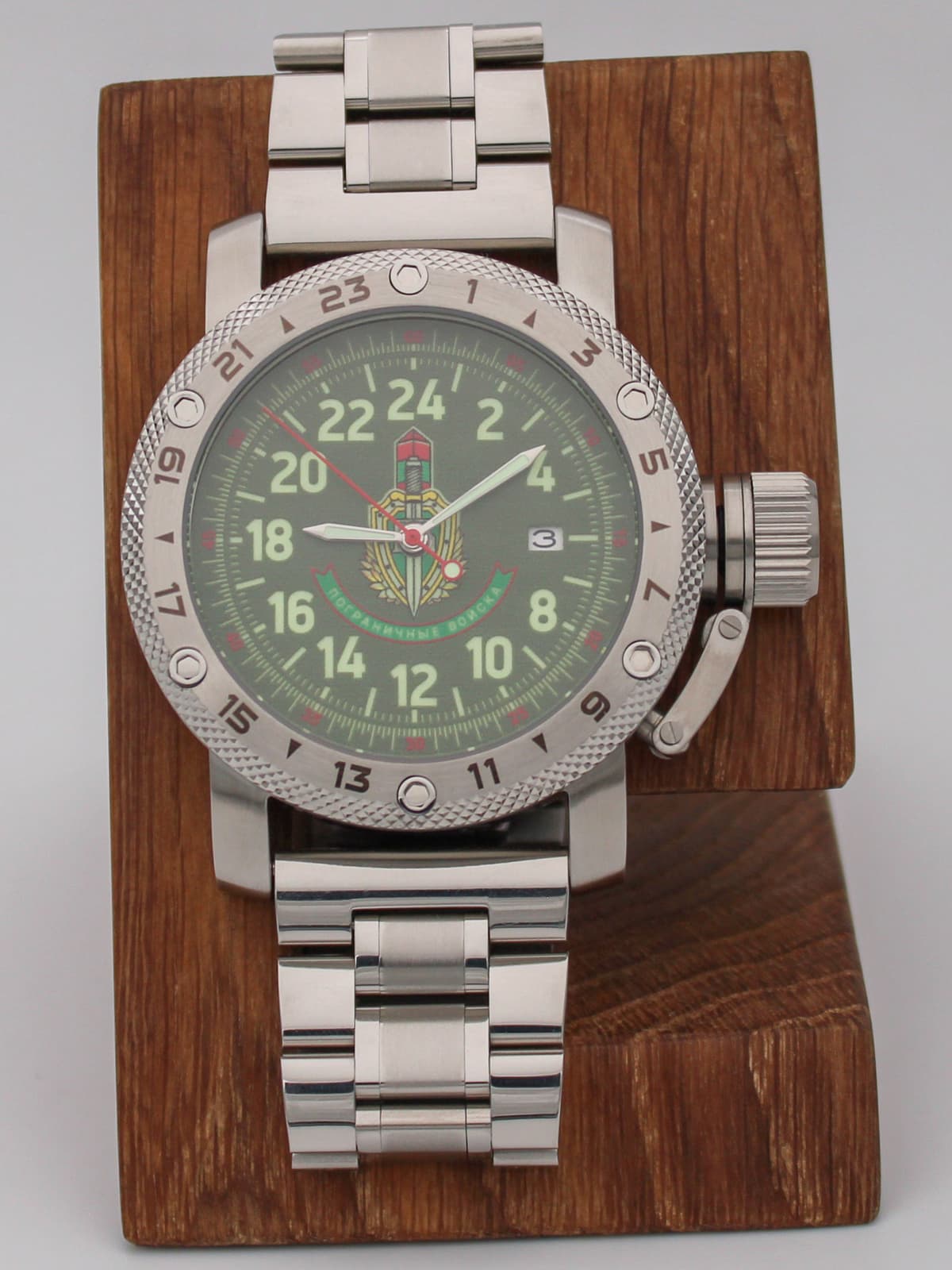 Часы Погранвойска кварцевые (Ronda 515.24H) Q47.242.2