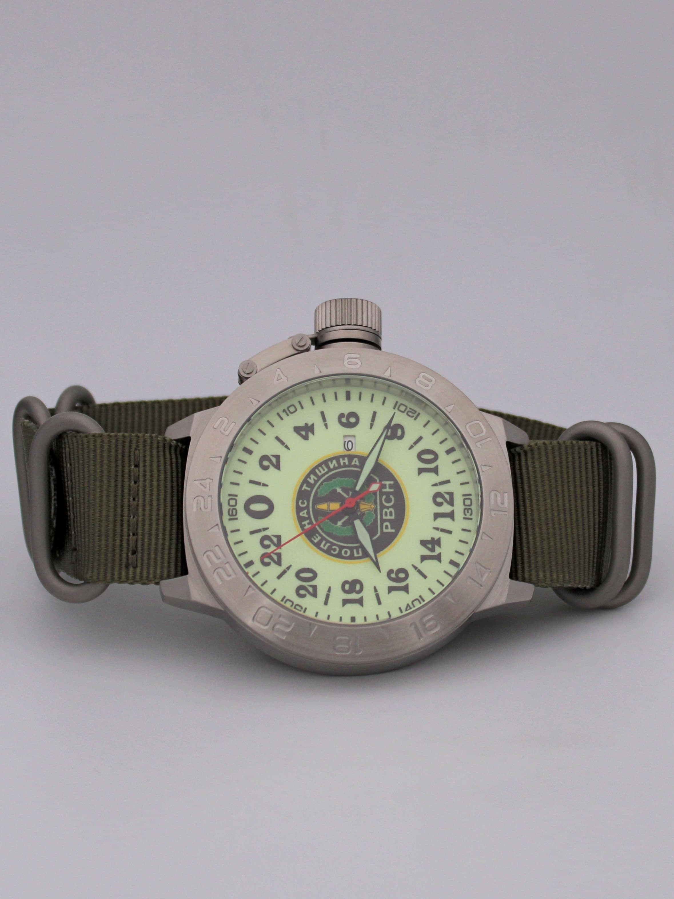 Часы РВСН механические с автоподзаводом (Seiko NH34A) 52.160.21