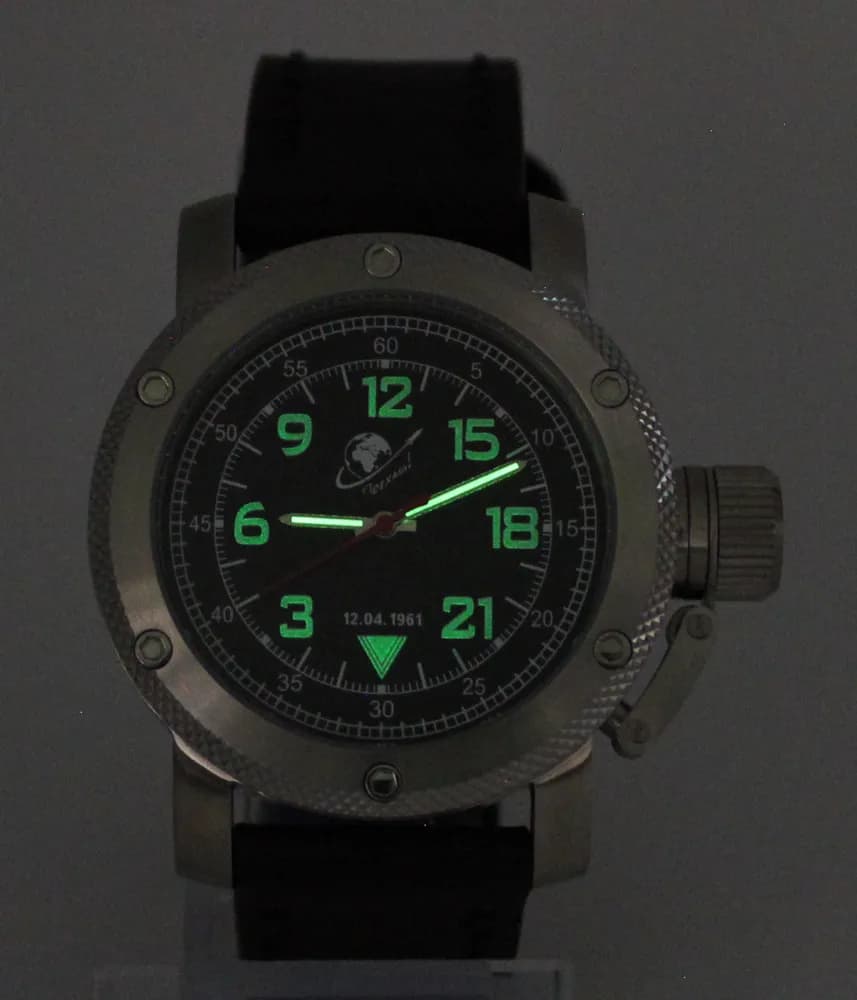 Часы "Поехали!" 114.01  механические, механизм Ракета 2623