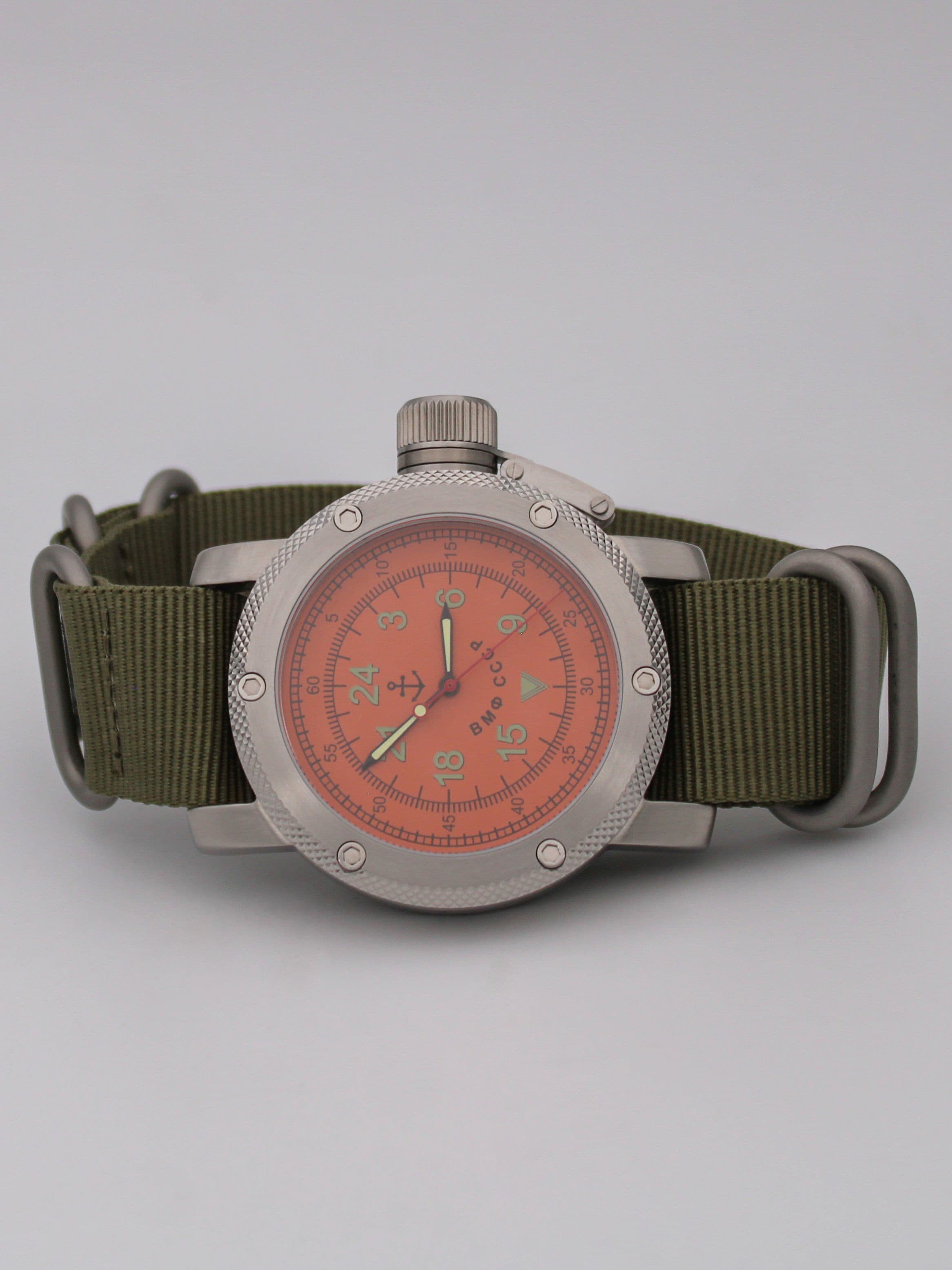 Часы ВМФ СССР механические с автоподзаводом (Восток 2431) 01.013.21