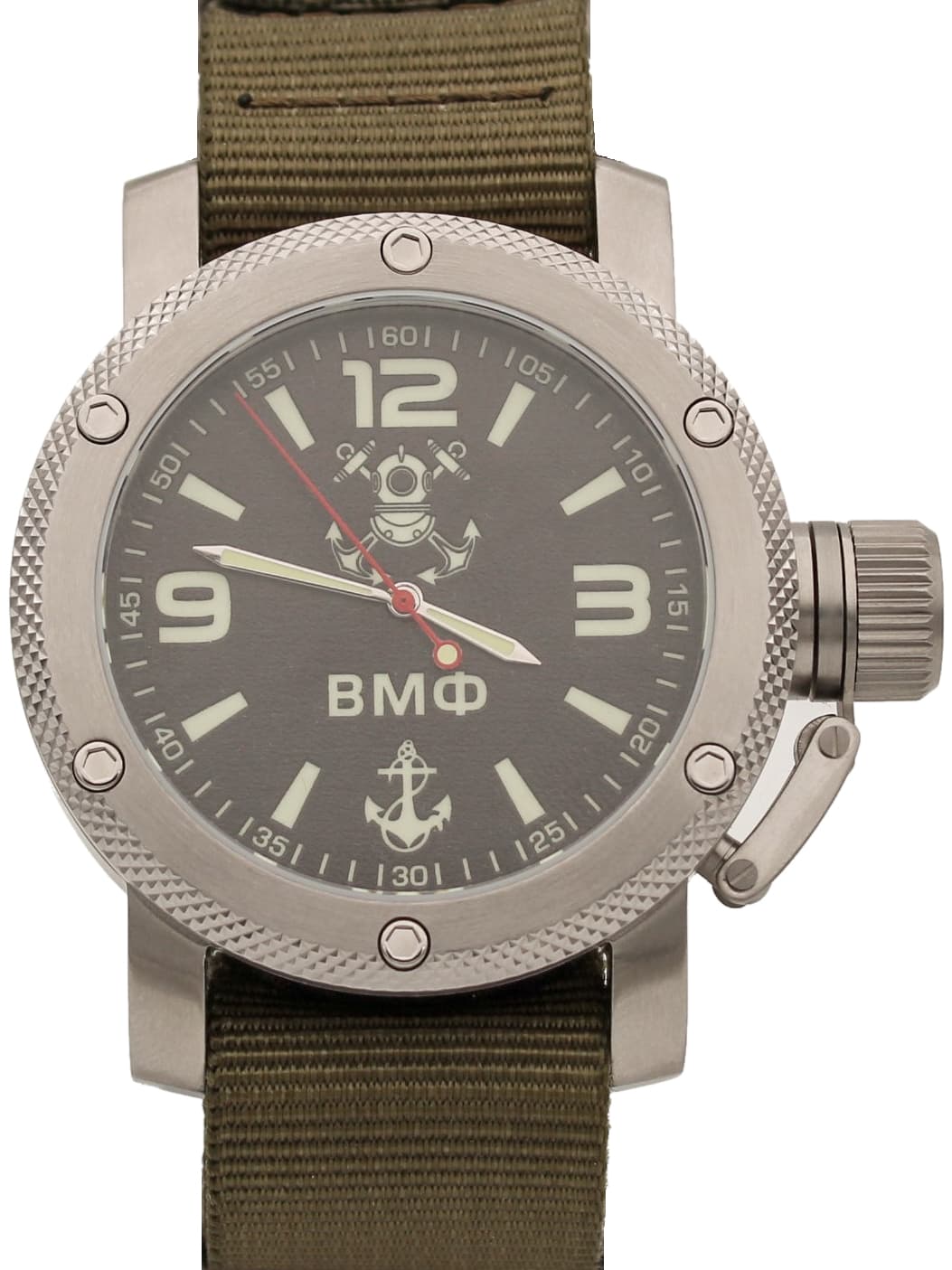Часы ВМФ(с якорем) механизм Восток 2415.01