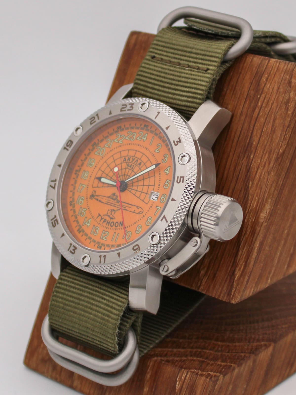 Часы 941 / Акула (Typhoon) механические с автоподзаводом (Seiko NH34A) 47.149.21