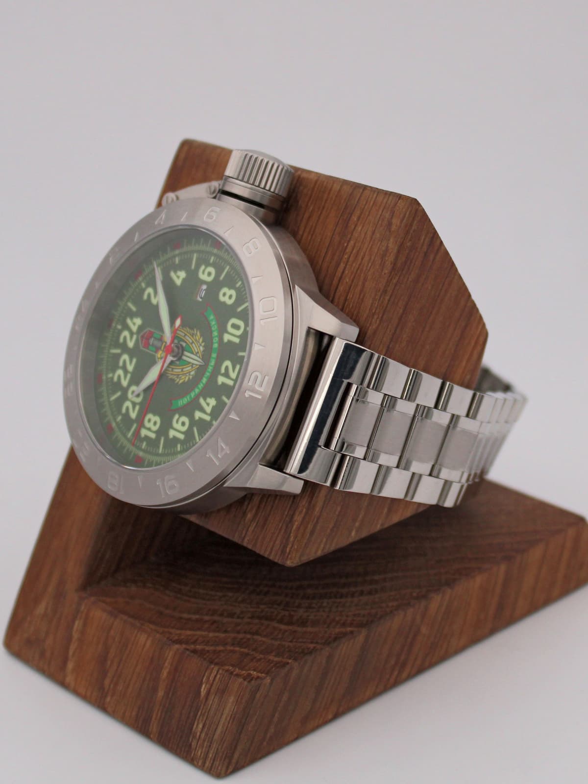 Часы Погранвойска механические с автоподзаводом (Seiko NH34A) 52.242.2