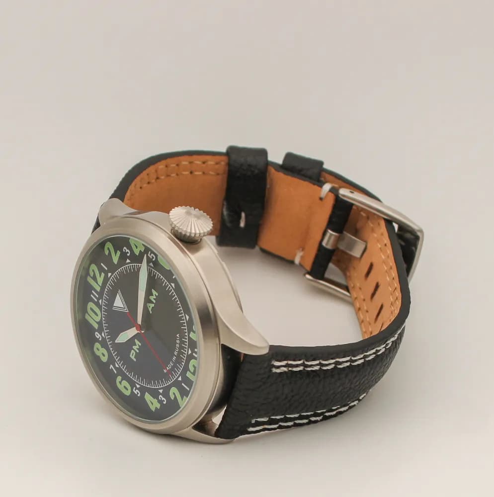 Часы PM / AM  11.233.011 механические, механизм Восток 2423