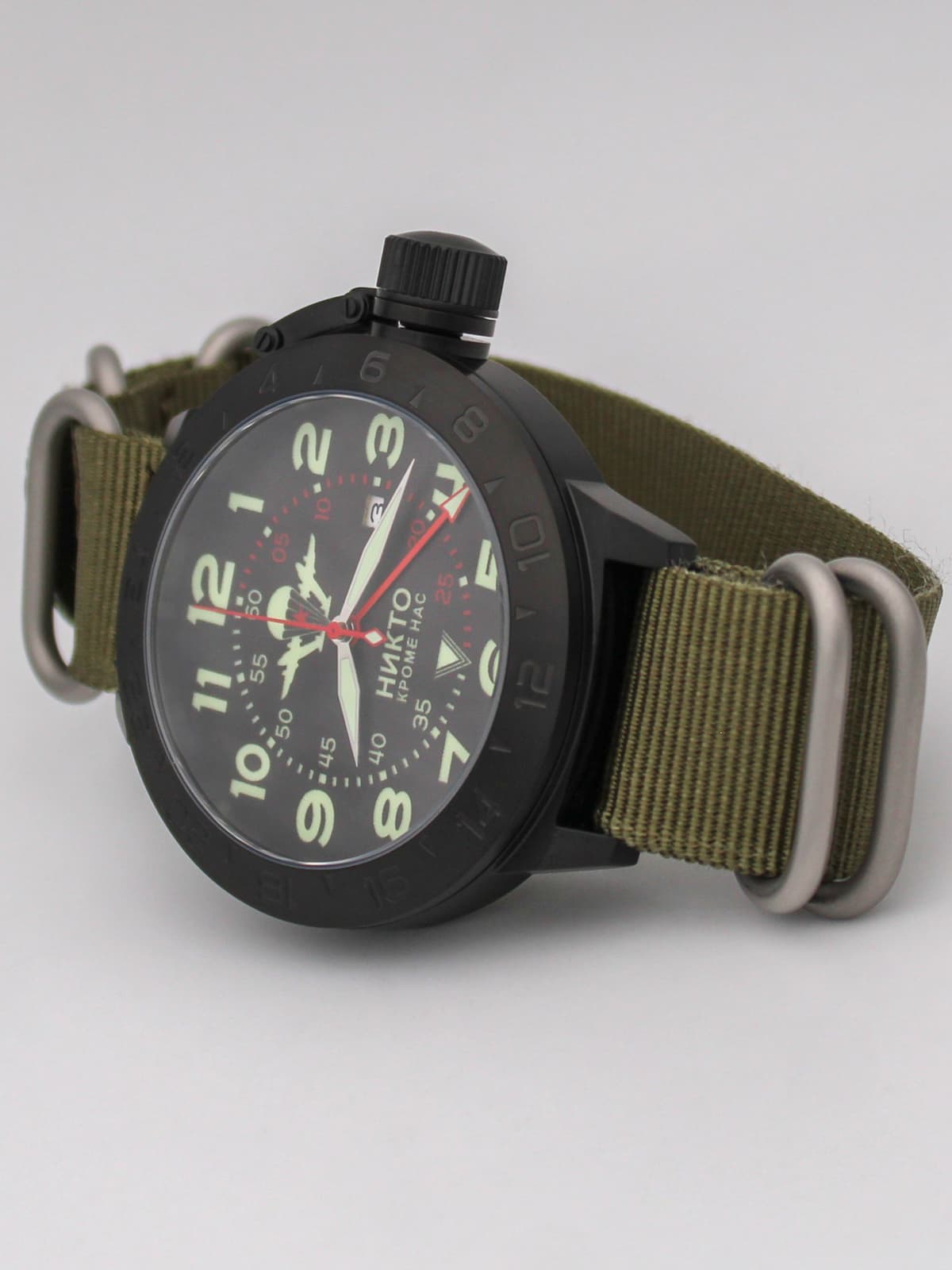 Часы ВДВ механические с автоподзаводом (Seiko NH34A) 152.003.21