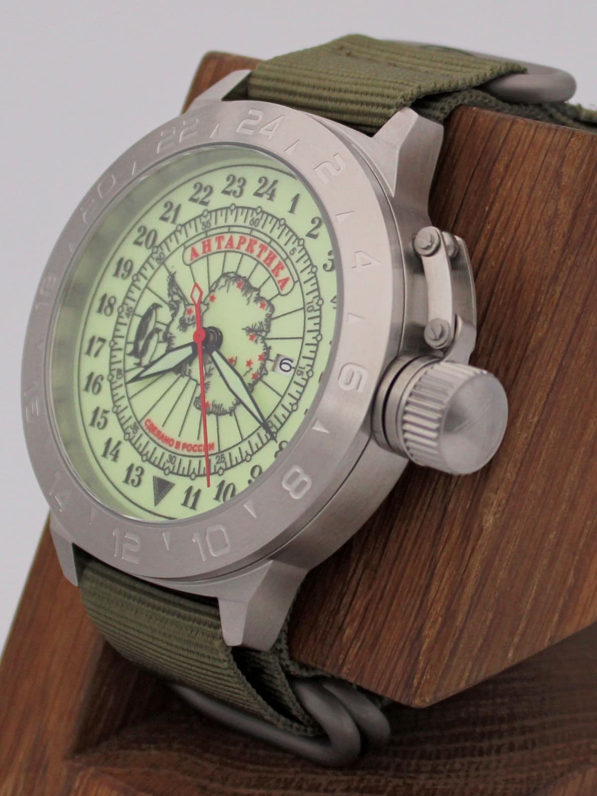 Часы Полярные / Антарктика механические с автоподзаводом (Seiko NH34A) 52.140.21