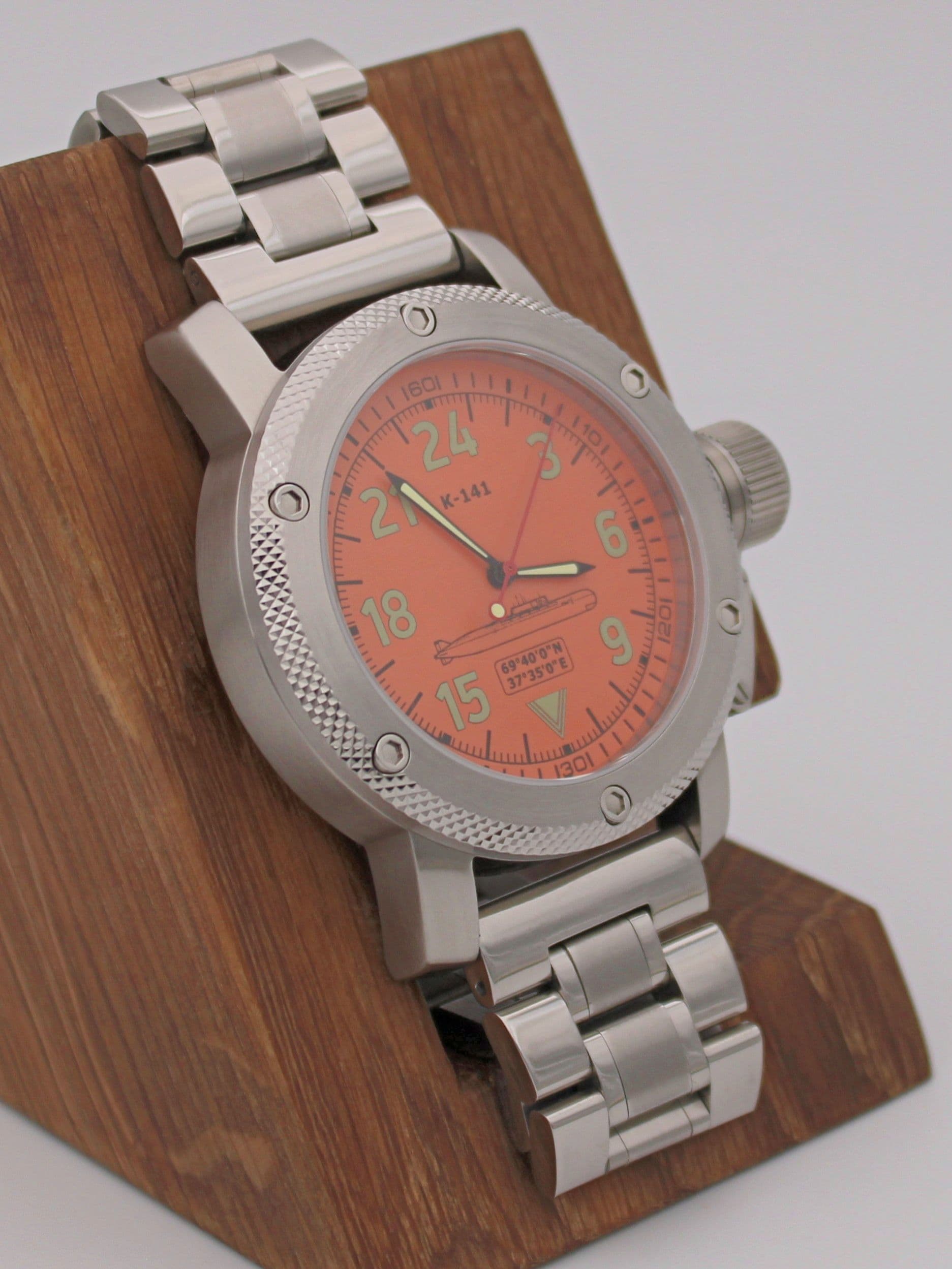 Часы К-141 / Курск (Oscar-II) механические с автоподзаводом (Восток 2431) 01.088.2