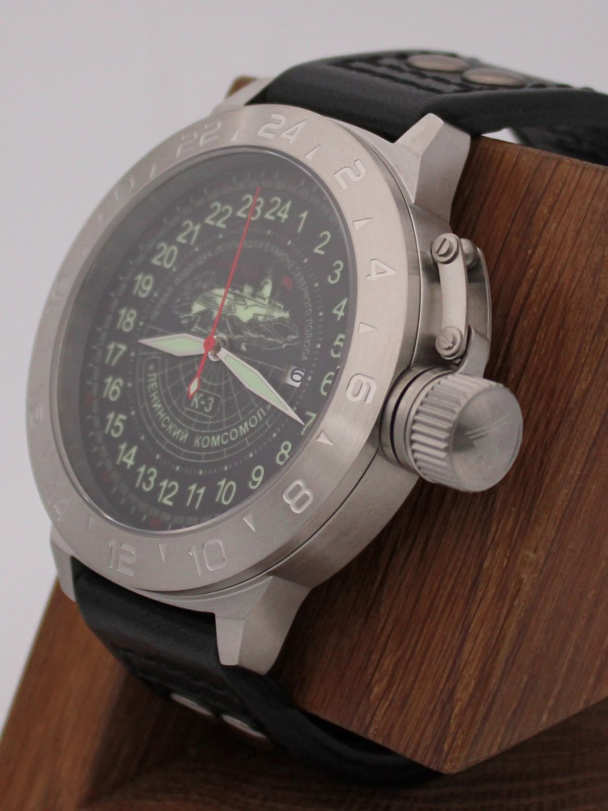 Часы К-3 "Ленинский комсомол" механические с автоподзаводом (Seiko NH34A) 52.152.01