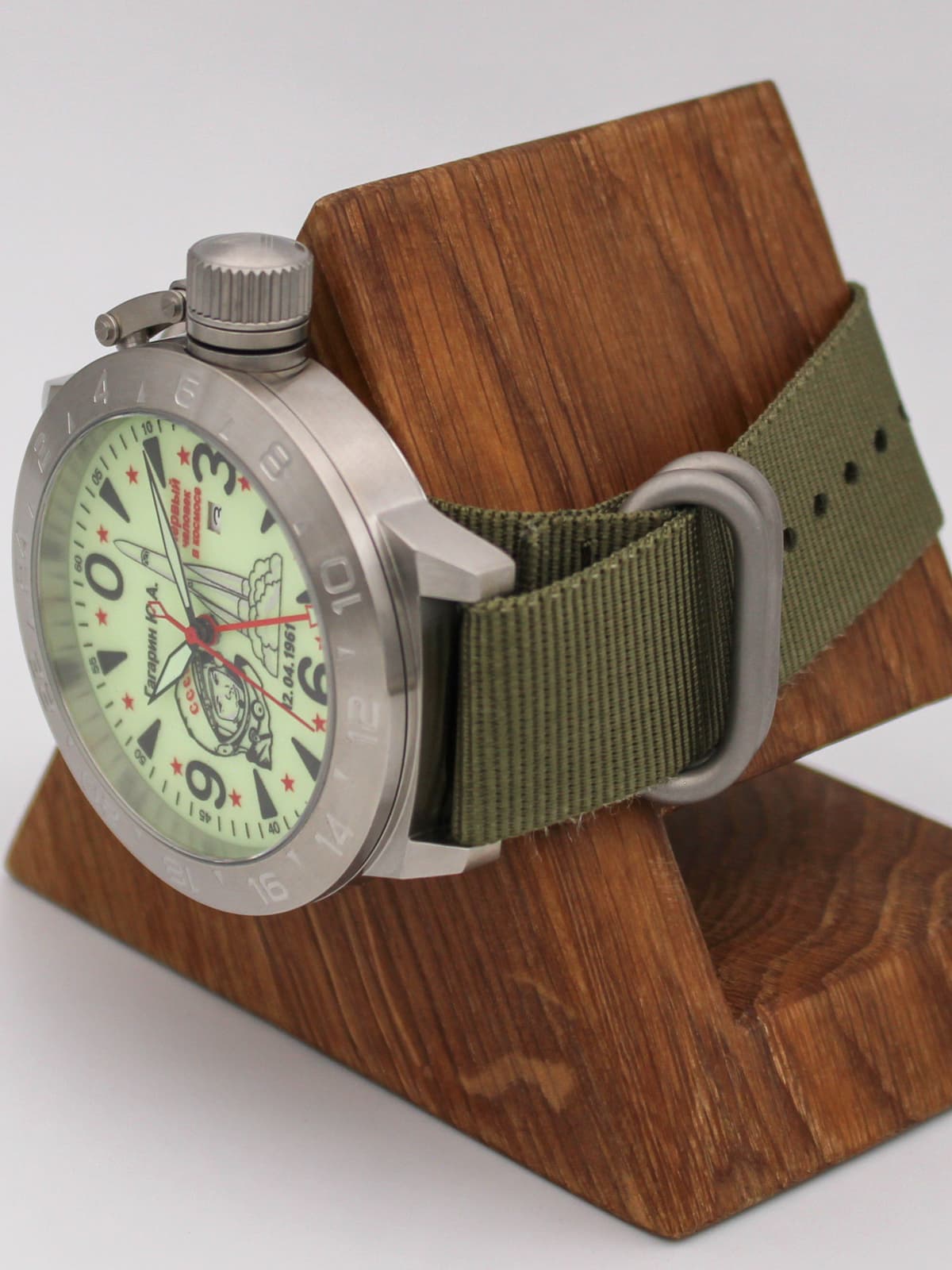 Часы Гагарин механические с автоподзаводом (Seiko NH34A) 52.370.21