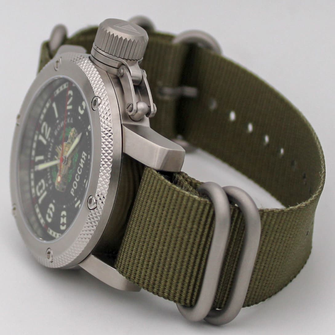 Часы Танковые войска РОССИЯ, механизм Восток 2415.01