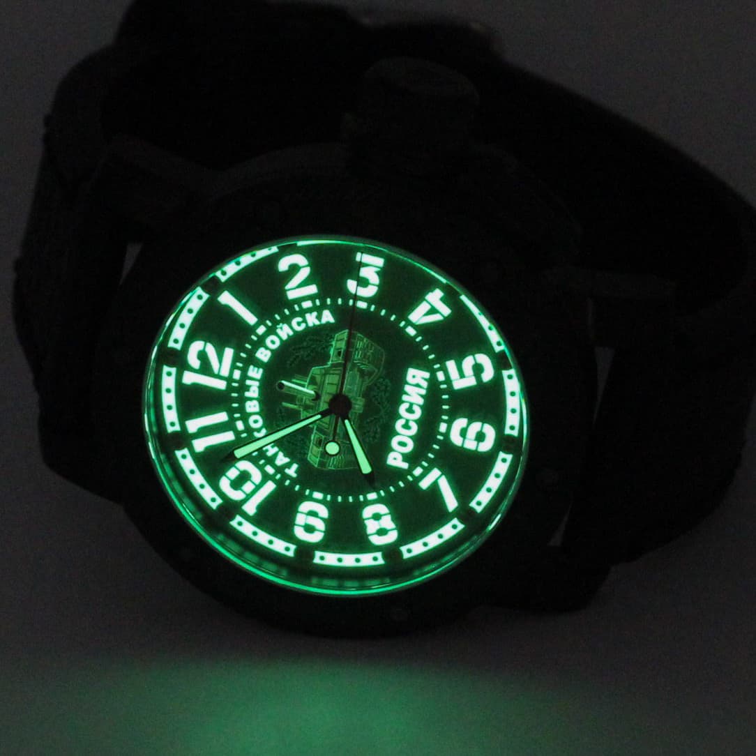 Часы Танковые войска РОССИЯ, механизм Восток 2415.01