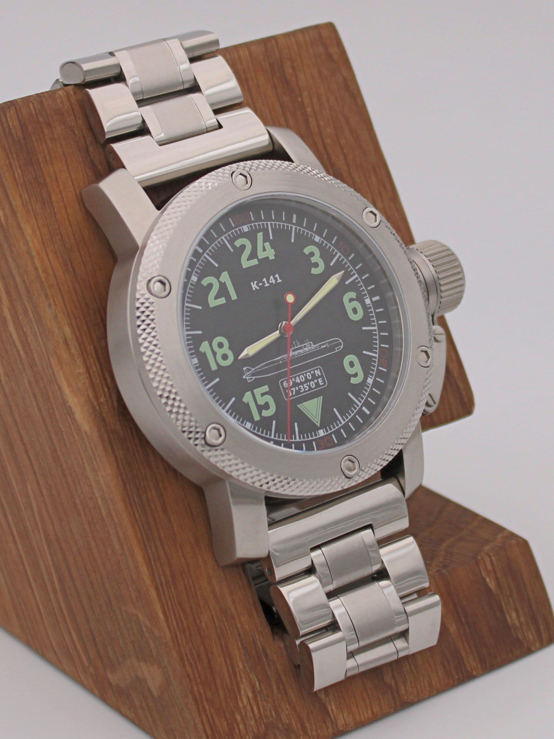 Часы К-141 / Курск (Oscar-II) механические с автоподзаводом (Восток 2431) 01.089.2