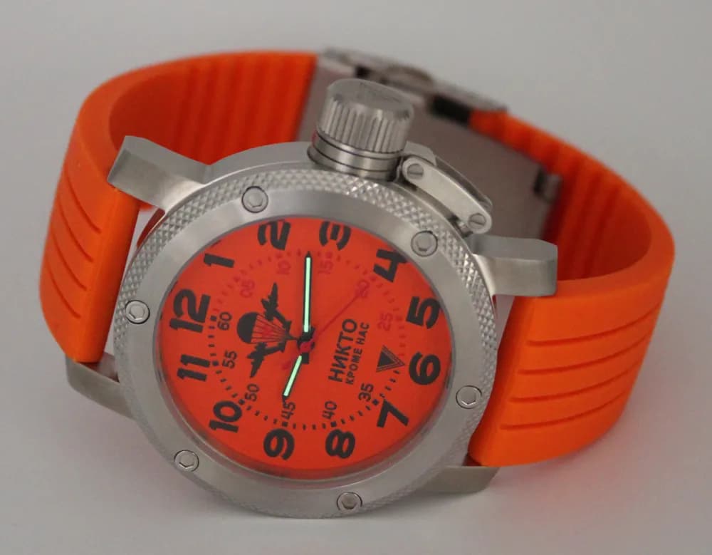 Часы ВДВ 004.15  механические, механизм Ракета 2609 НА