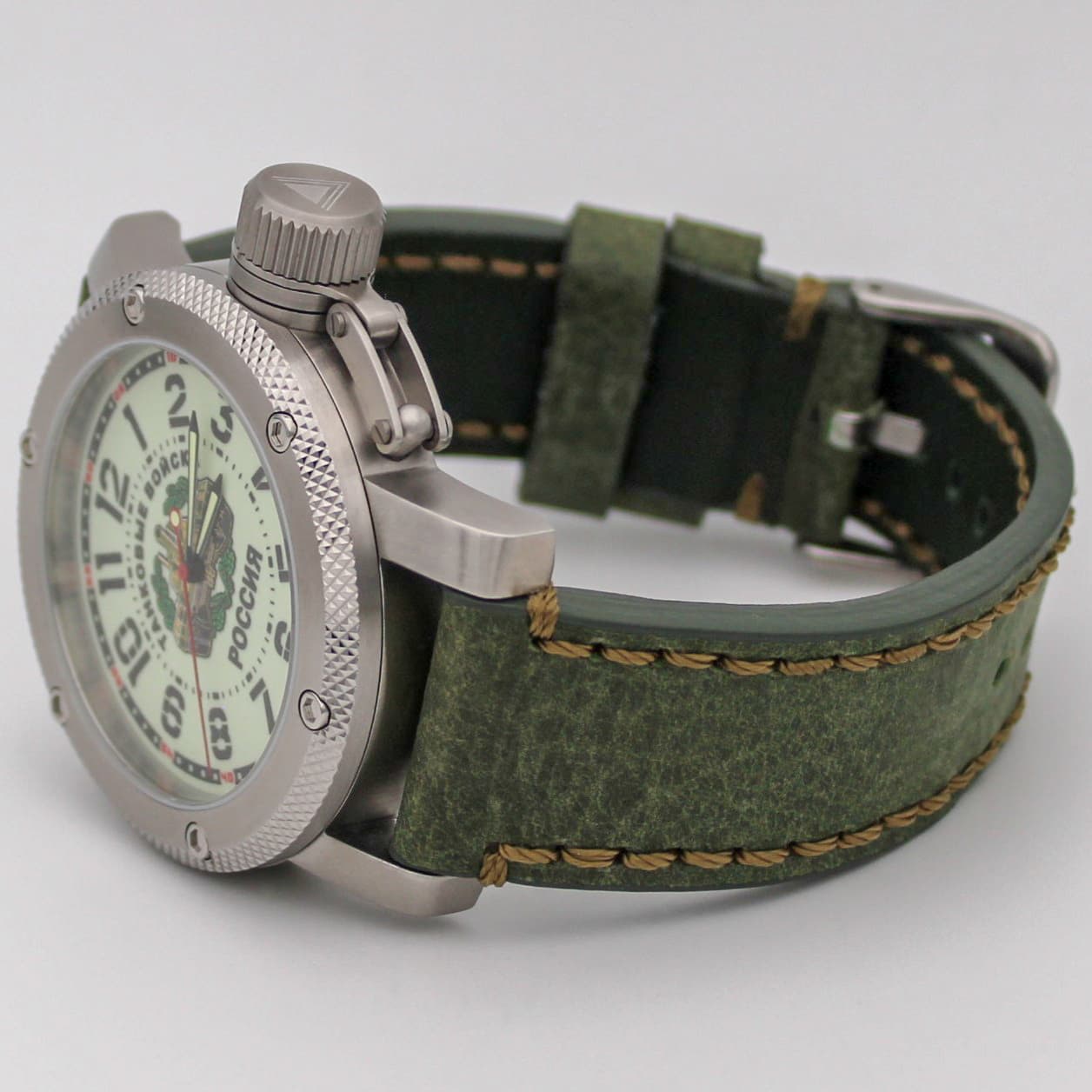 Часы Танковые войска РОССИЯ, механизм Восток 2415.01