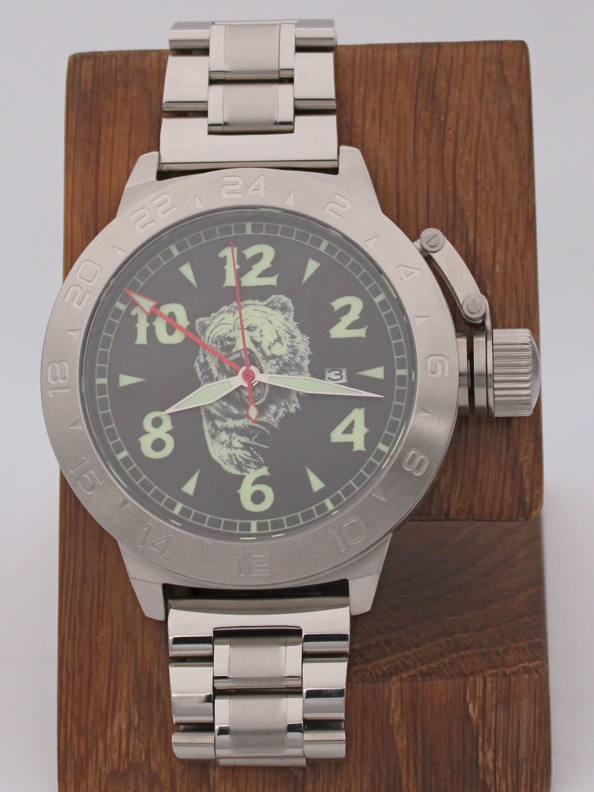 Часы Медведь механические с автоподзаводом (Seiko NH34A) 52.318.2