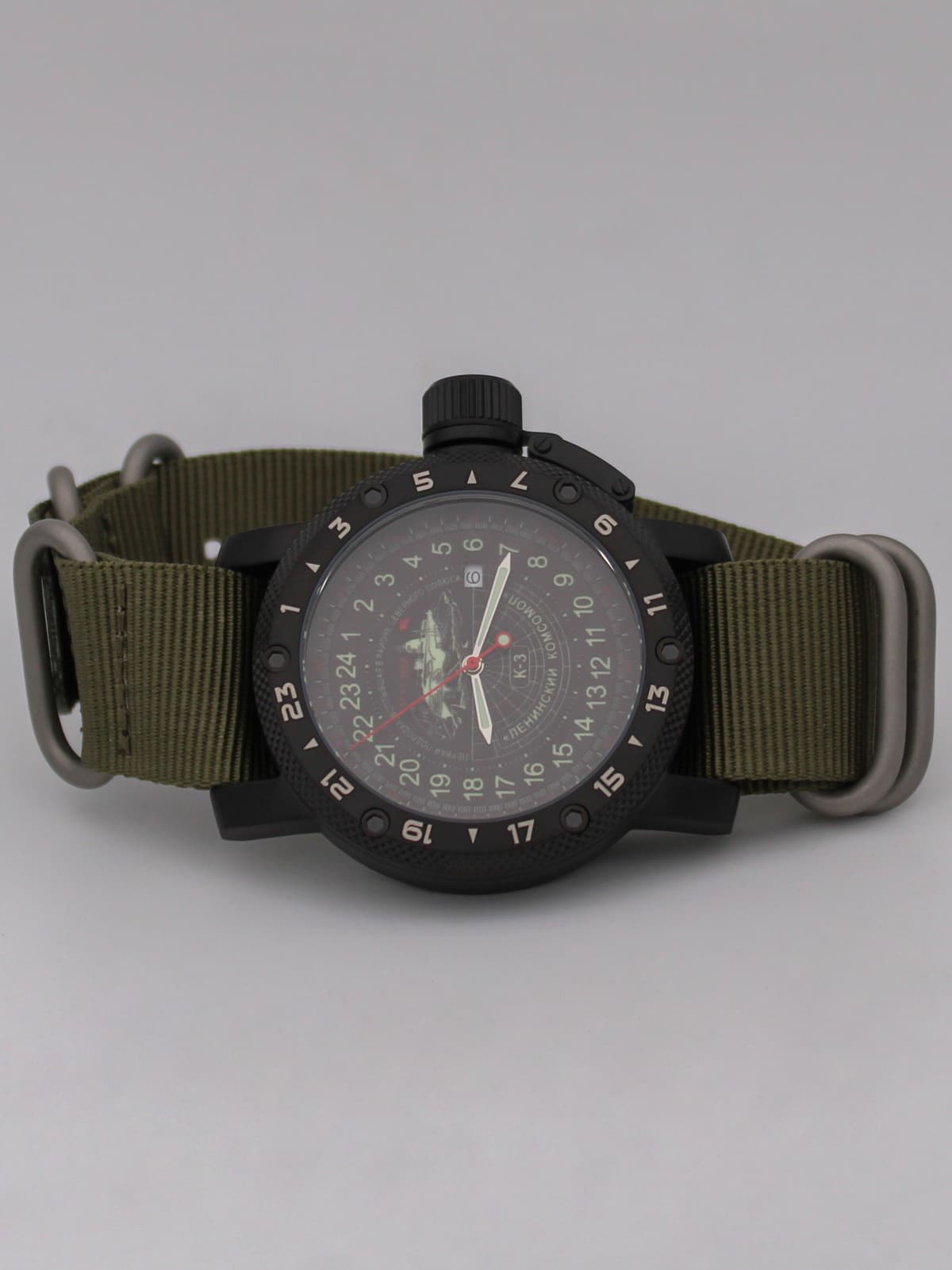 Часы К-3 "Ленинский комсомол" кварцевые (Ronda 515.24H) Q147.152.21