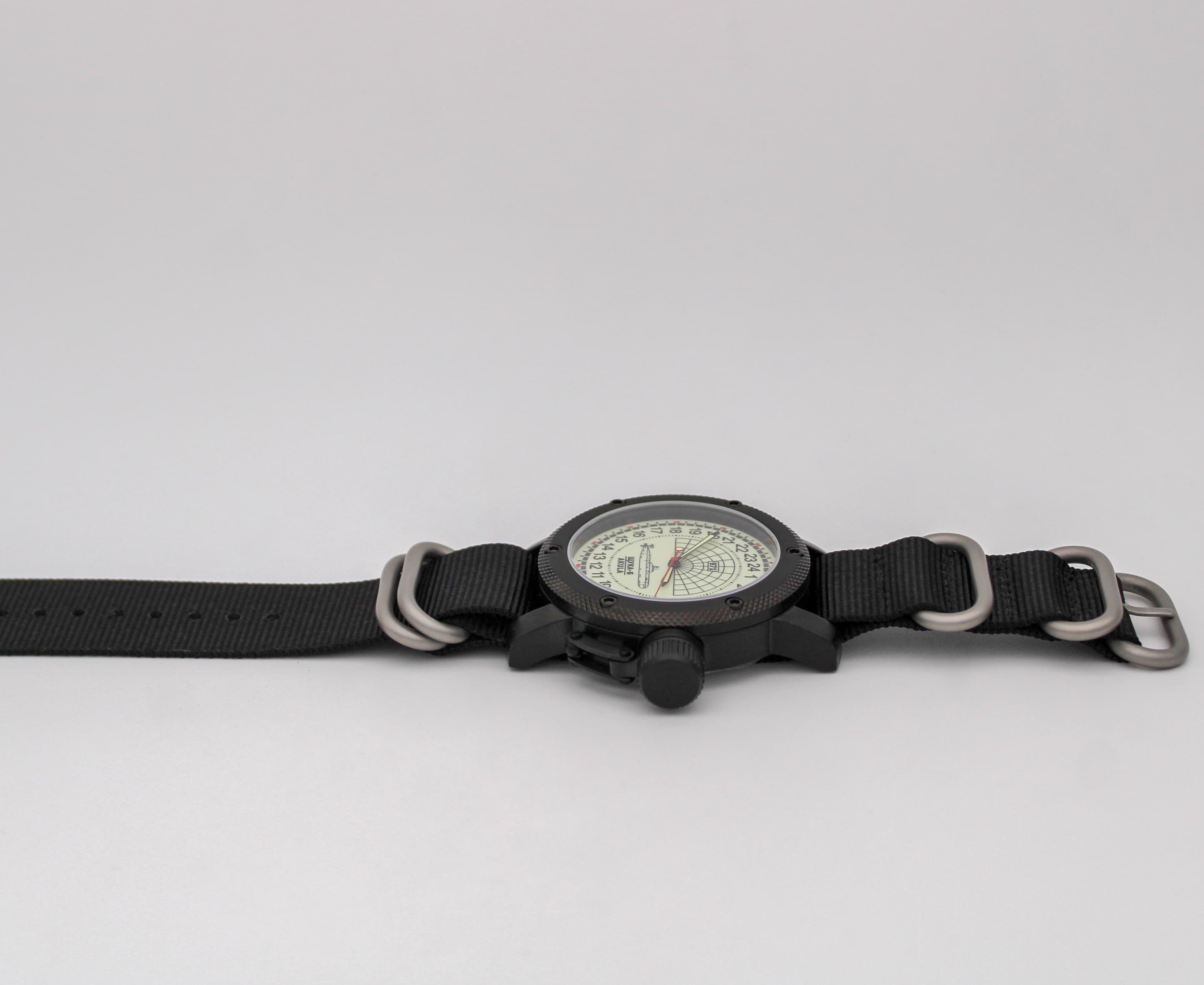 Часы 971 Щука-Б (Акула), механизм Восток 2415.01