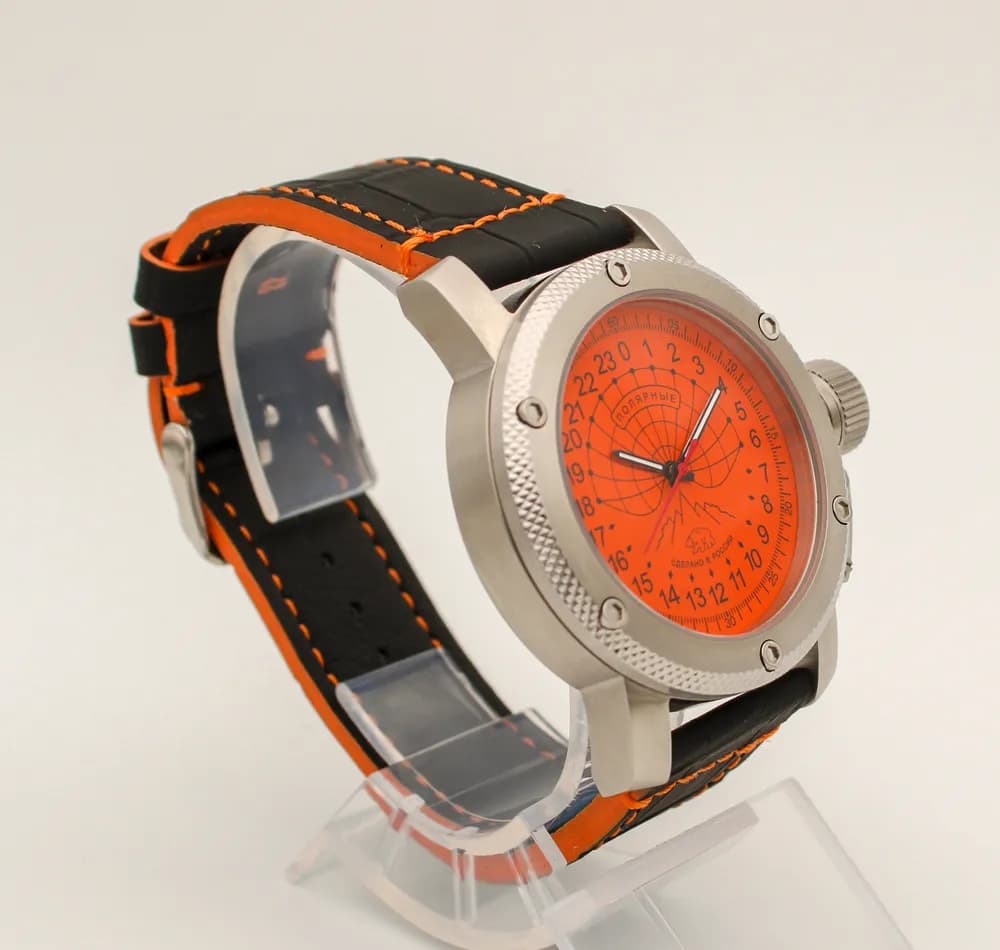 Часы Полярные механические с автоподзаводом (сапфировое стекло) 1132.015,  механизм Восток 2431