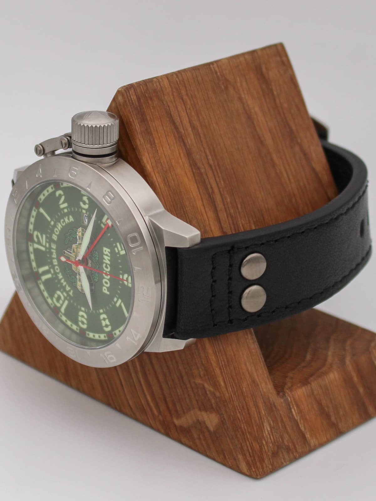 Часы Танковые войска механические с автоподзаводом (Seiko NH34A) 52.270.01