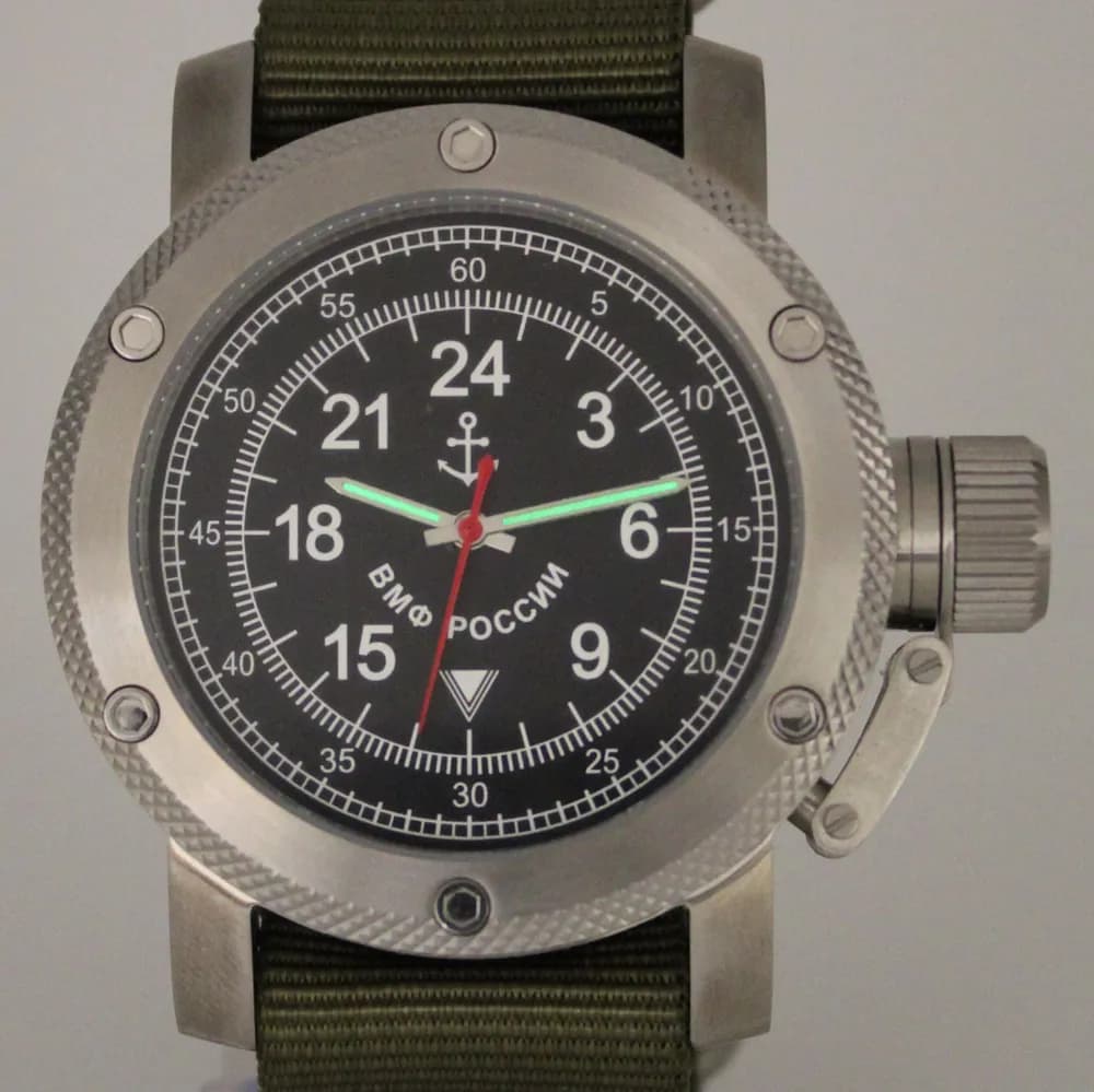 Часы ВМФ России  017.21 механические, механизм Ракета 2623 