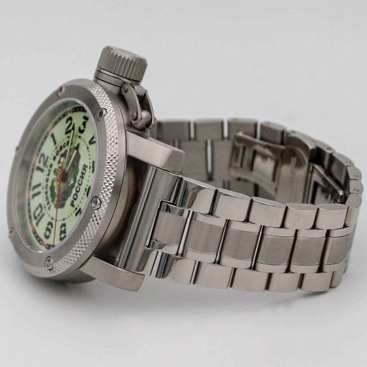 Часы Танковые войска РОССИЯ, механизм Восток 2415.01