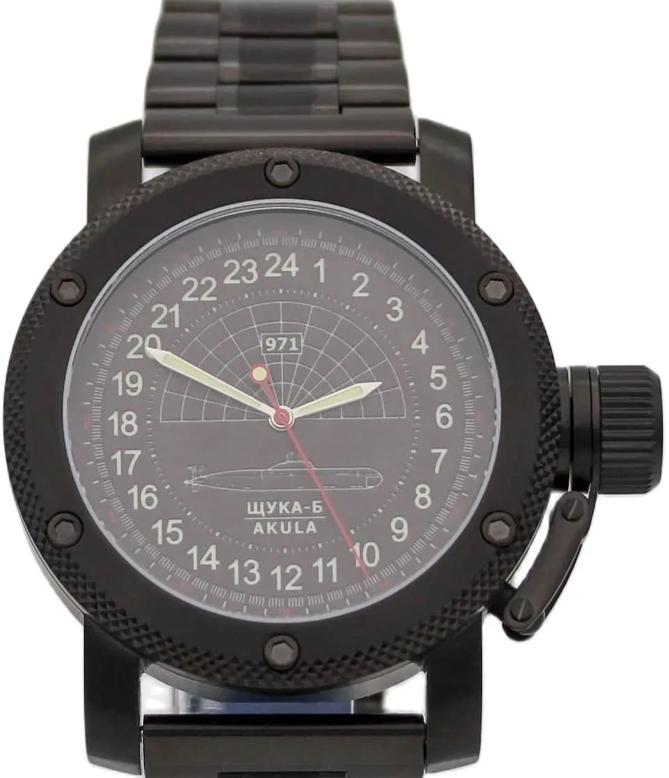 Часы 971 Щука-Б (Акула), механизм Восток 2415.01