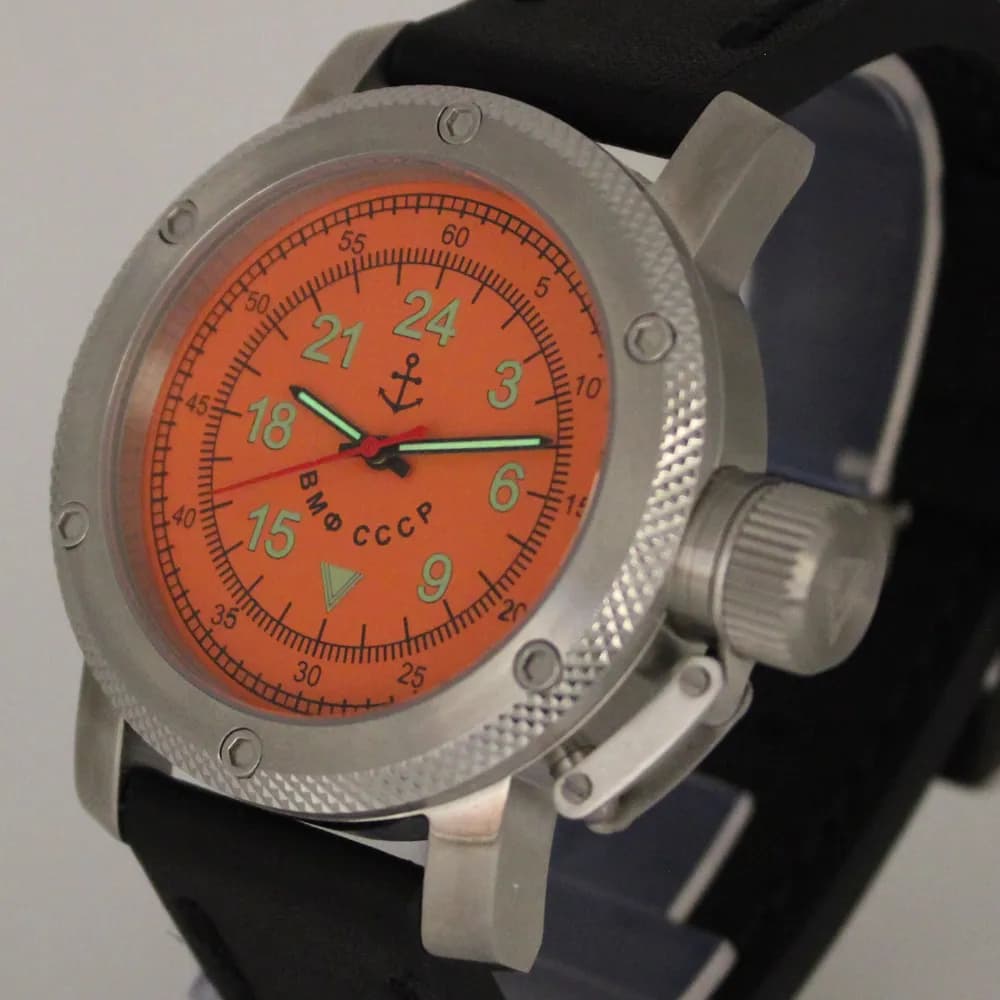 Часы ВМФ СССР механические 013.01 механизм Ракета 2623