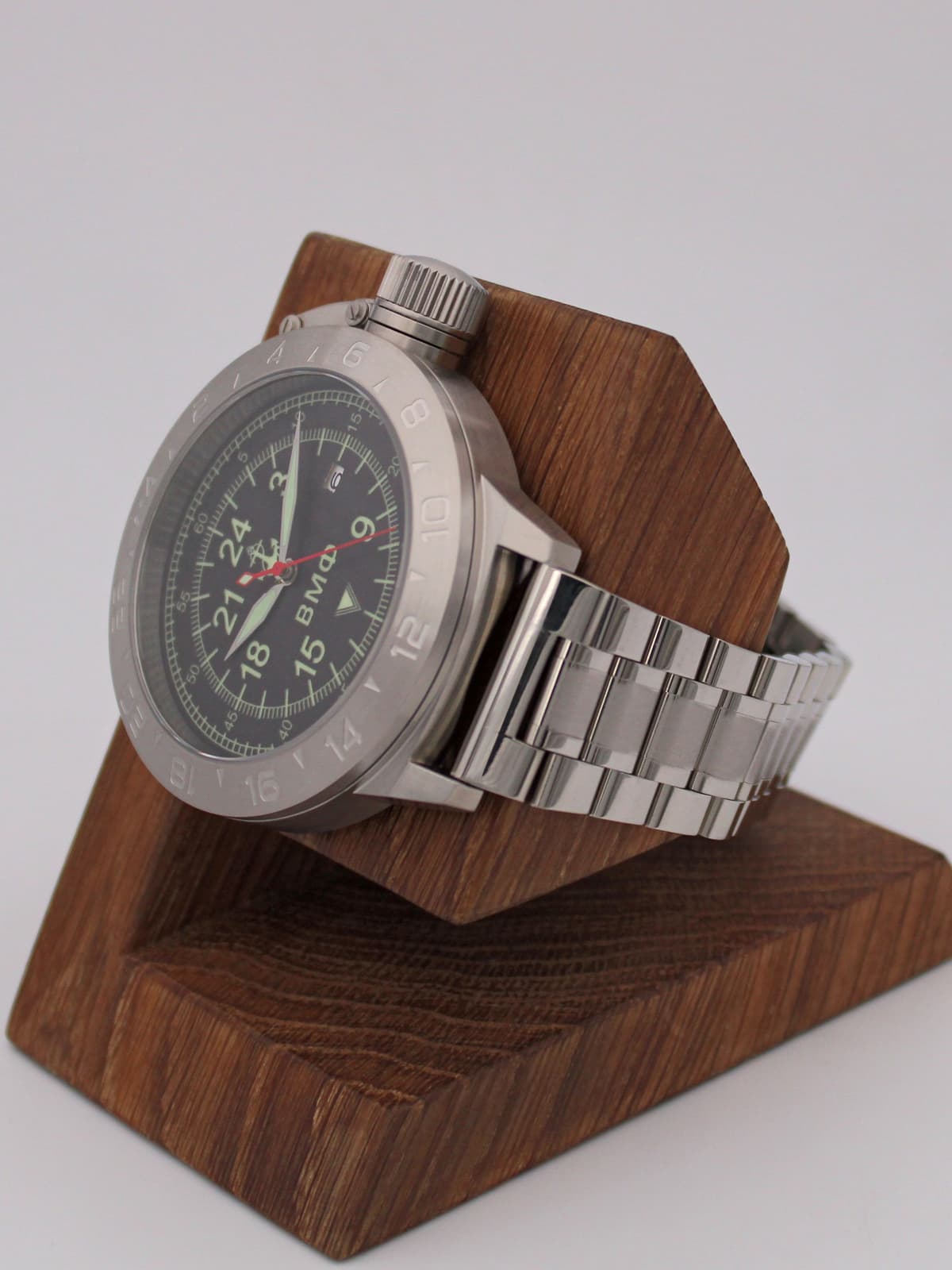 Часы ВМФ механические с автоподзаводом (Seiko NH34A) 52.060.2